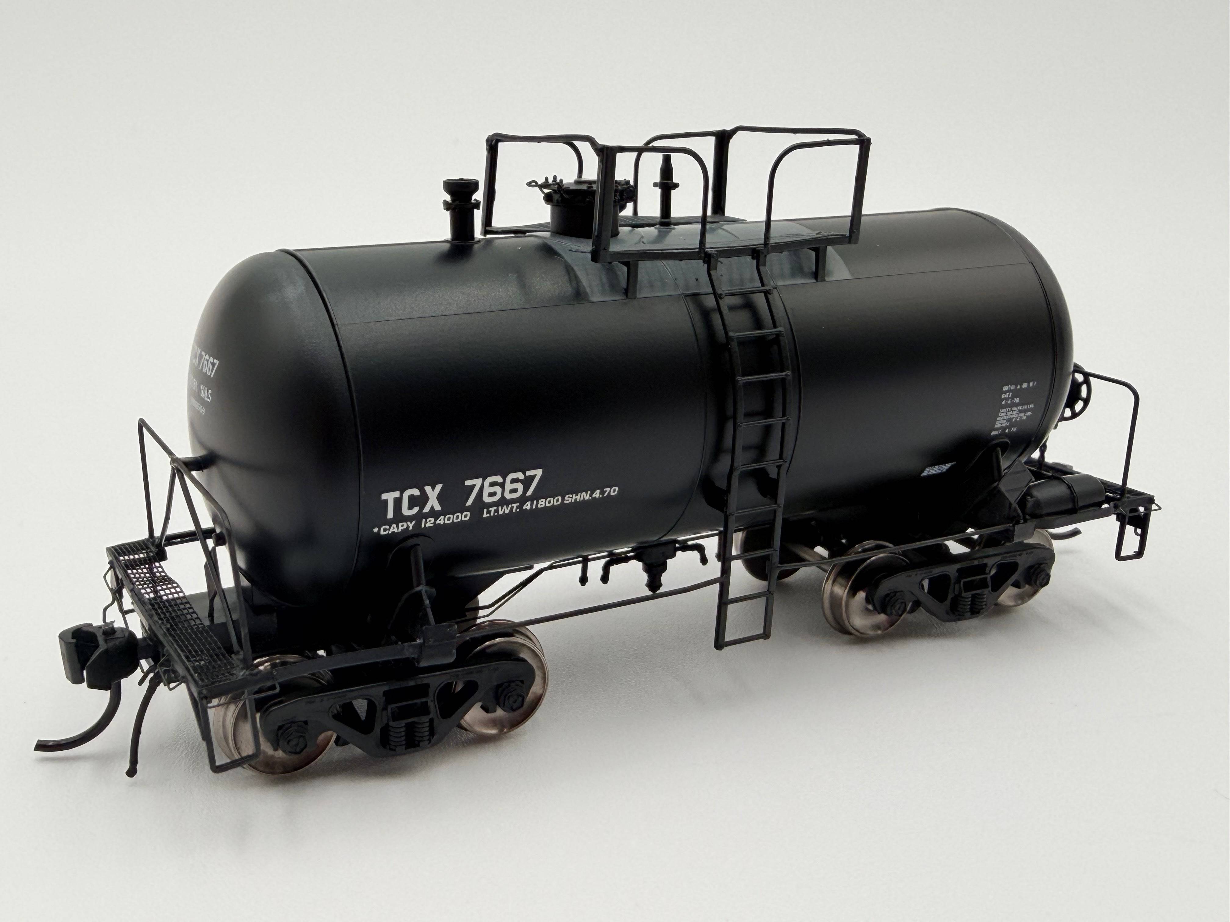 Atlas HO 20007809 - Master - Beer Can Tank Car "Texaco" #7667 (TCX)