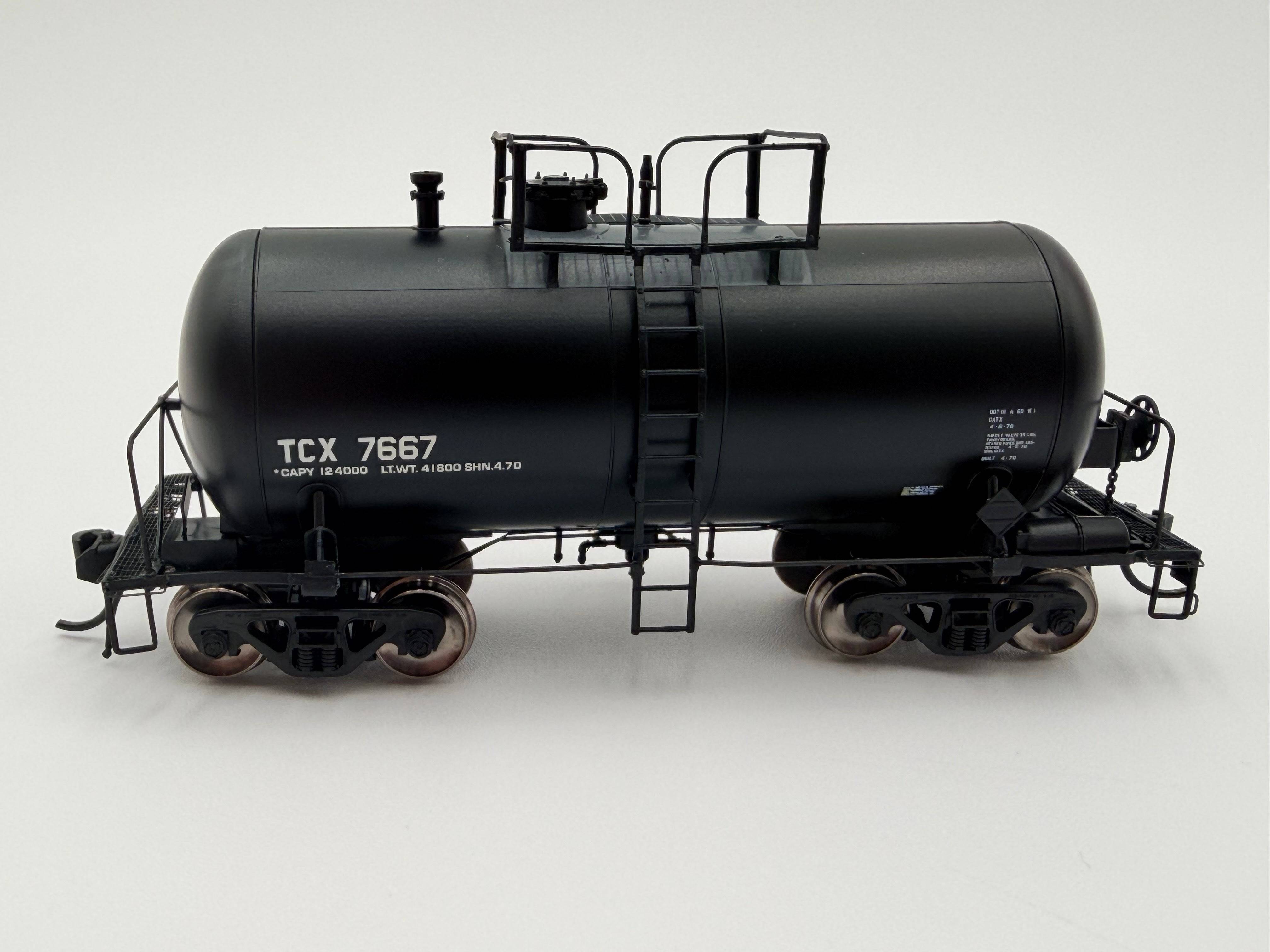 Atlas HO 20007809 - Master - Beer Can Tank Car "Texaco" #7667 (TCX)