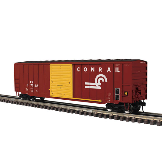 Atlas O 2001332 - Trainman - 50'6" Boxcar "Conrail" (Yellow Door) - MrMuffin'sTrains