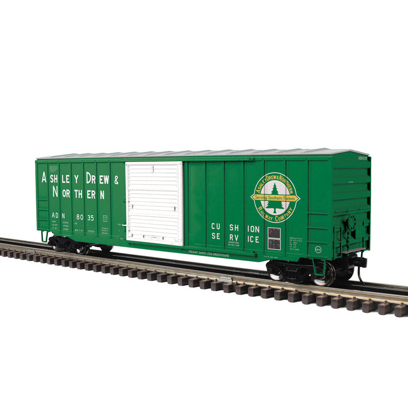 Atlas O 2001386 - Trainman - 50'6" Boxcar "Ashley Drew & Northern" (2-Rail)