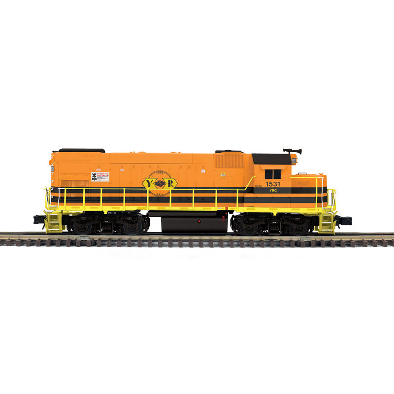 Atlas O 20024032 - Trainman - GP15-1 Diesel Locomotive "York Rail" #1531 (2-Rail) Analog