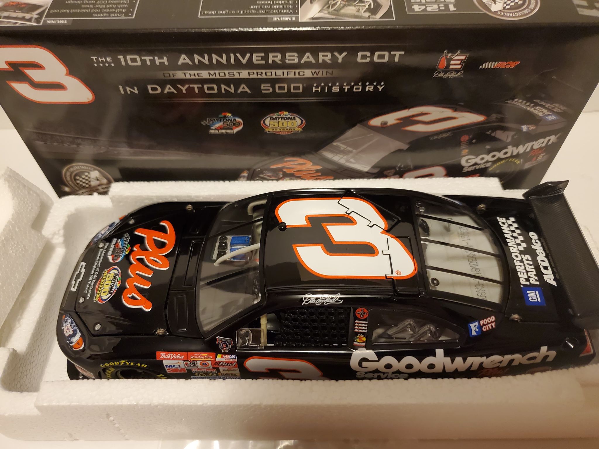 2008 ACTION #3 GM PLUS - CAR OF TOMORROW-DALE EARNHARDT - 1/24 DIECAST - Second hand - SH023