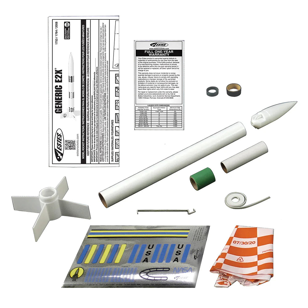 Estes 2008 - Beginner - Generic E2X Rocket Kit