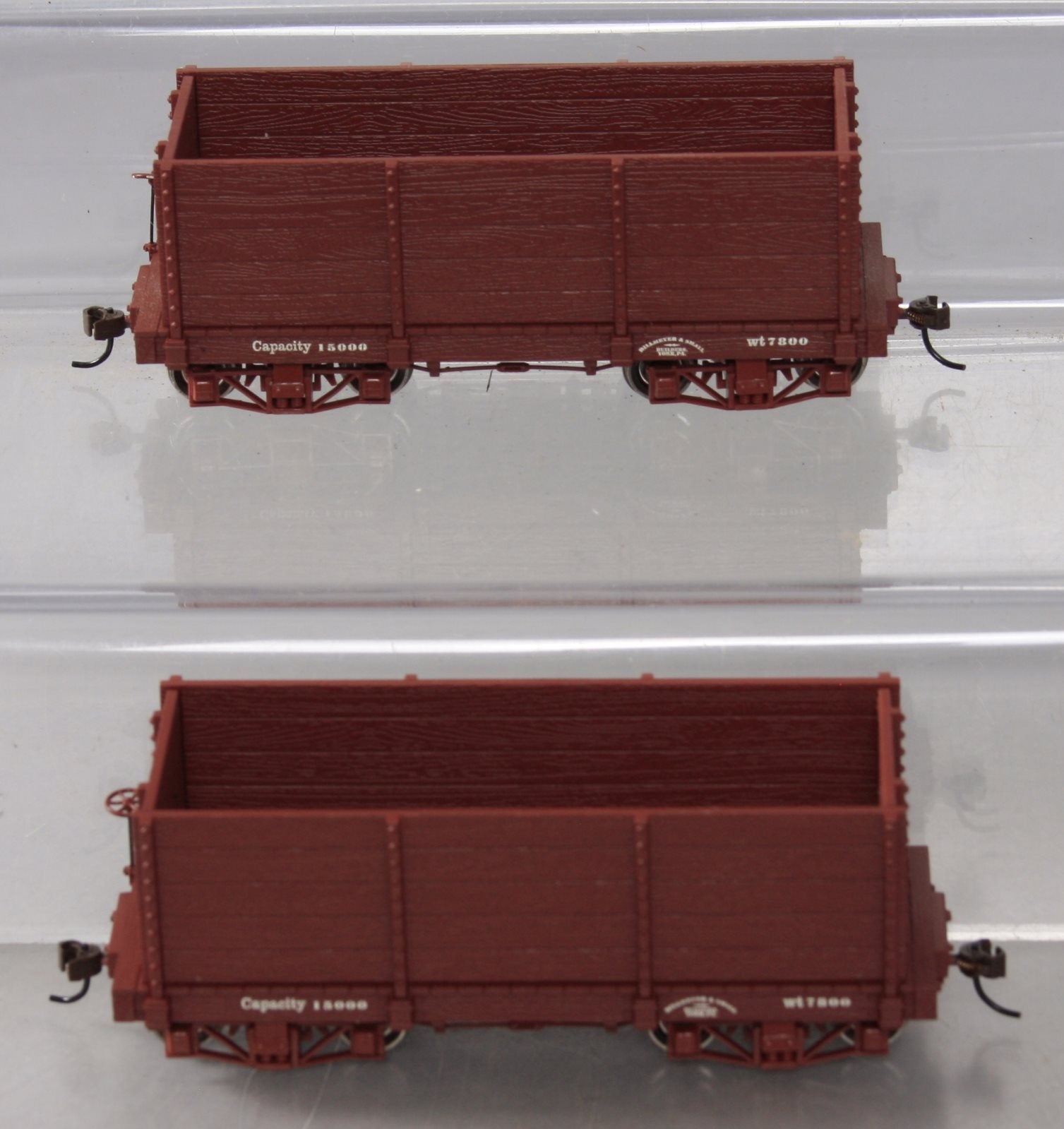Bachmann HO 26541 On30 Data Only 18' Wood High-Side Gondola (Set of 2)-Second hand-M1445