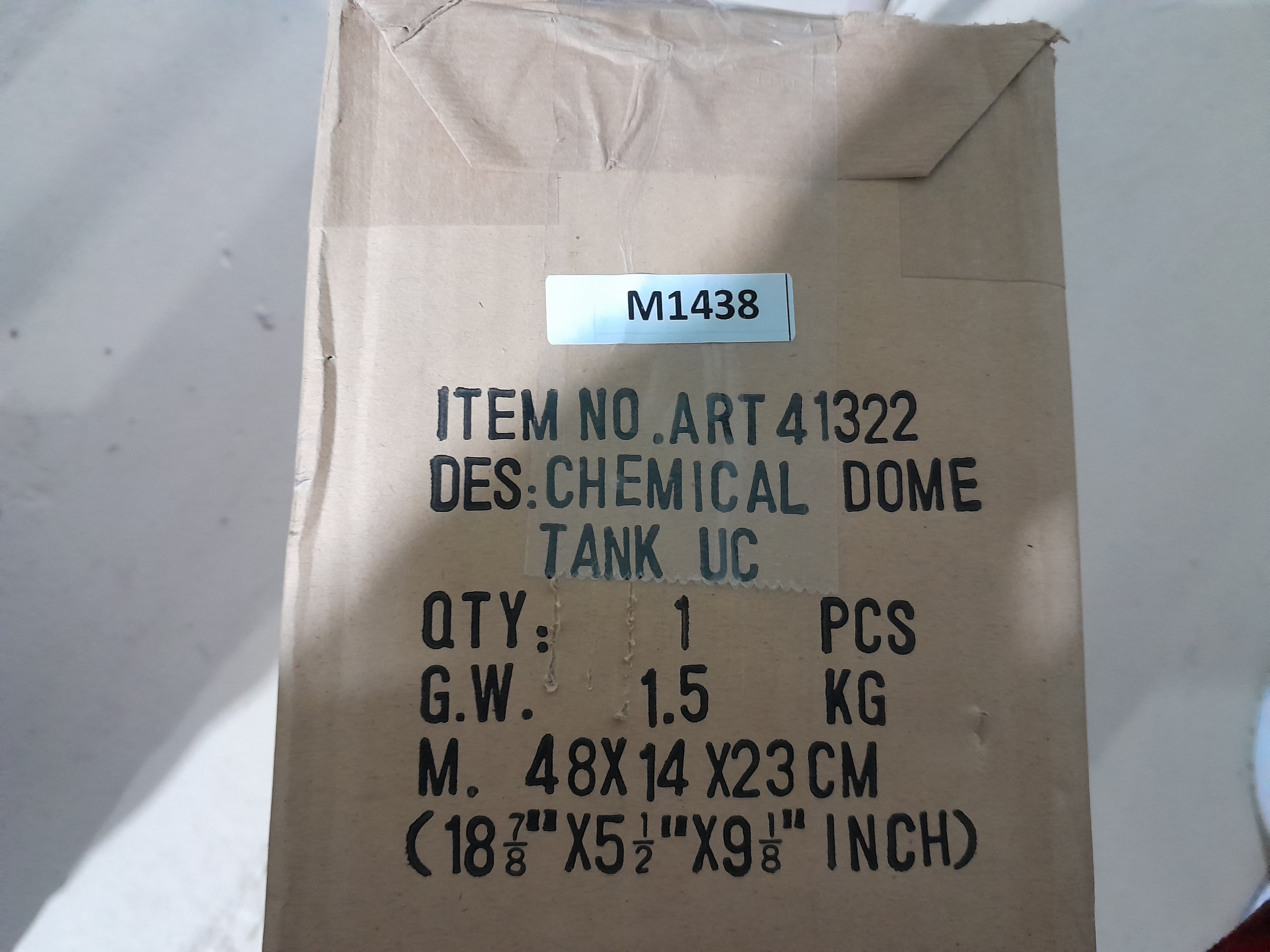 Aristo G-Gauge 41322 Chemical Dome Tank UC-Second hand-M9438