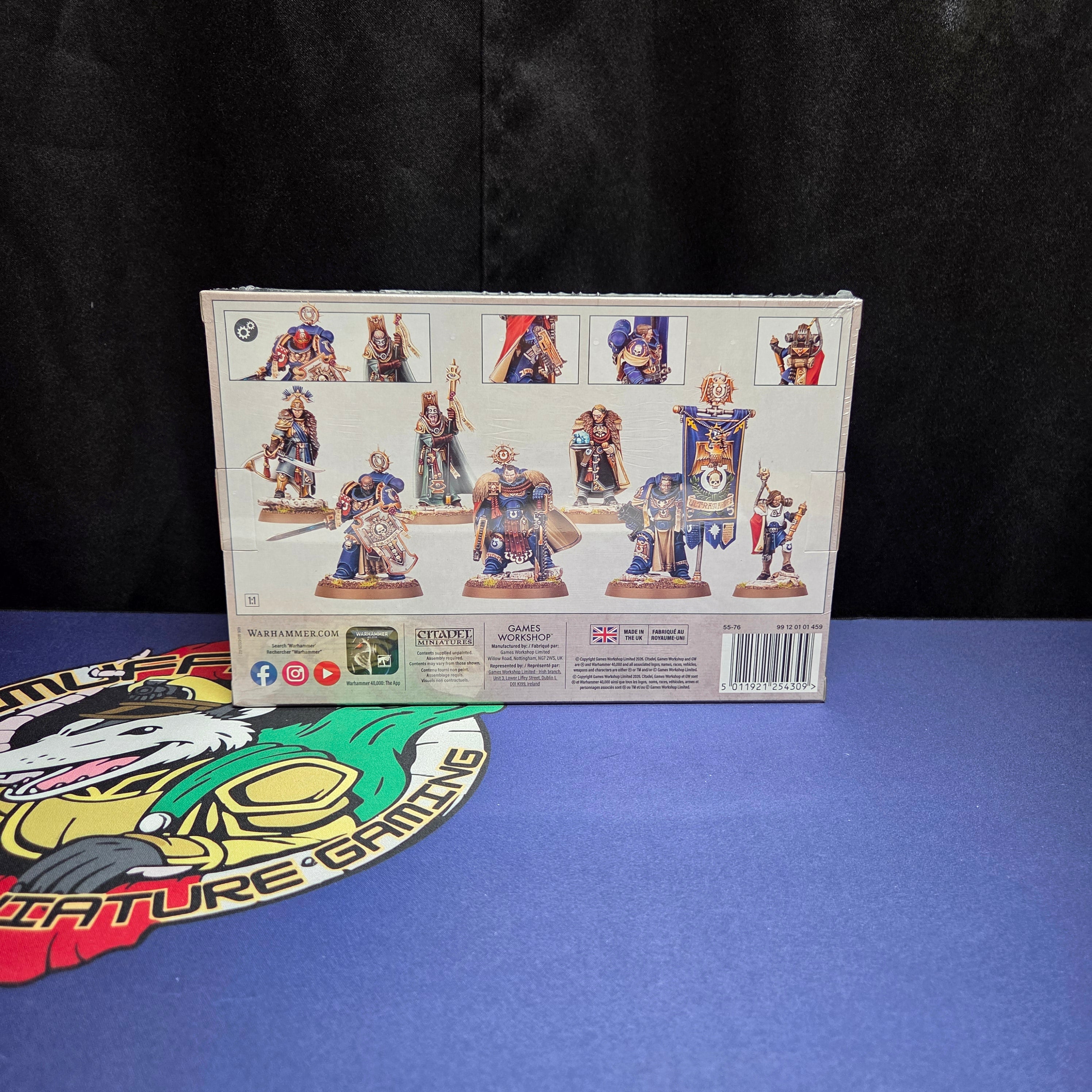 Games Workshop 55-76 - Warhammer 40,000 - Ultramarines: Captain Titus & The Wardens of Ultramar