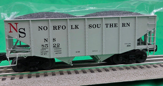 MTH 20-92415 - Premier - 2-Bay Fish Belly Hopper Car Set "Norfolk Southern" (6-Car) Set 2
