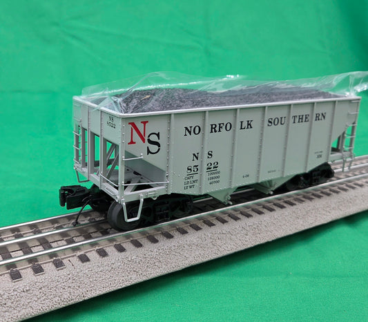 MTH 20-95709 - Premier - 2-Bay Fish Belly Hopper Car "Norfolk Southern" - MrMuffin'sTrains