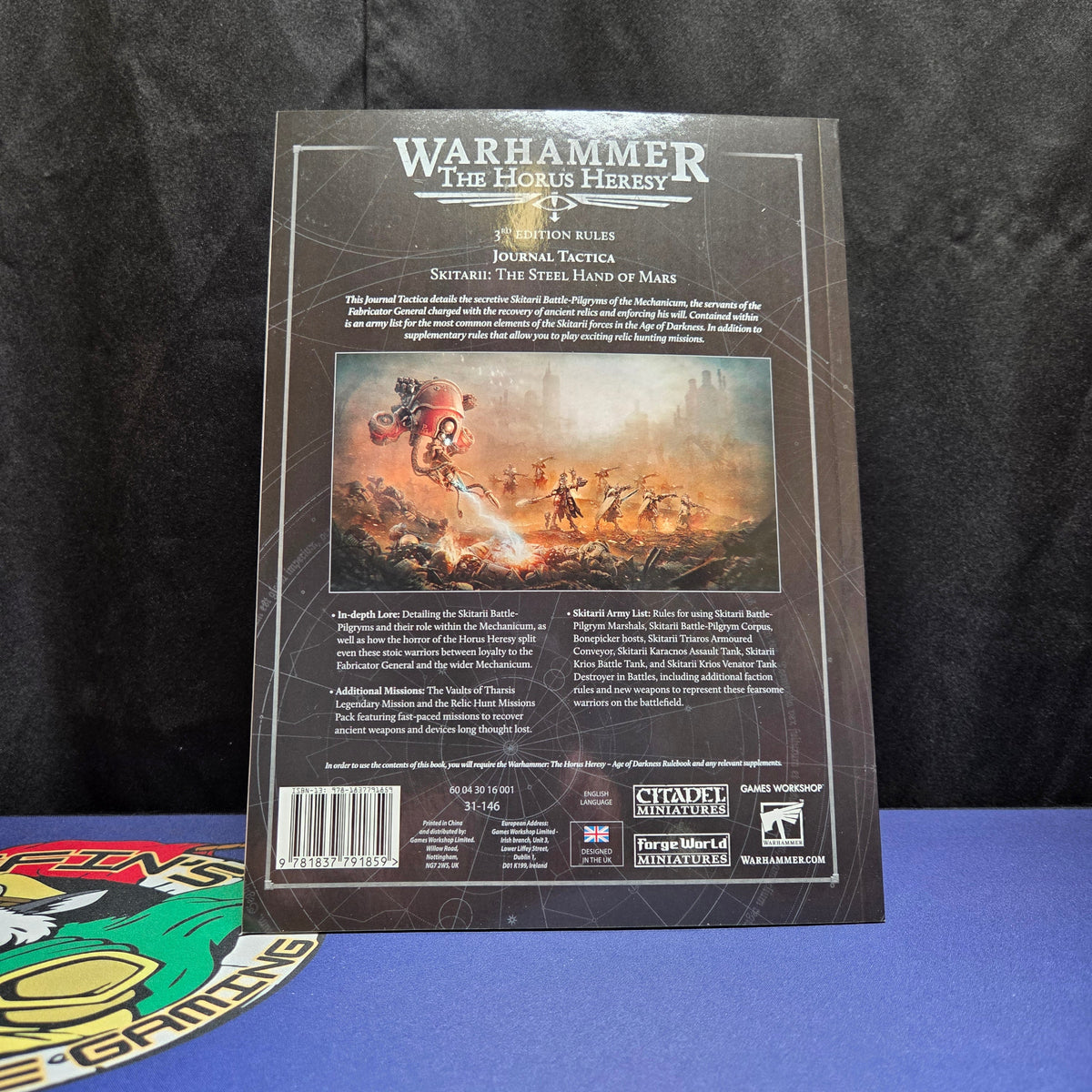 Games Workshop 31-146 - Horus Heresy - Journal Tactica: Skitarii: Steel Hand of Mars (2026)