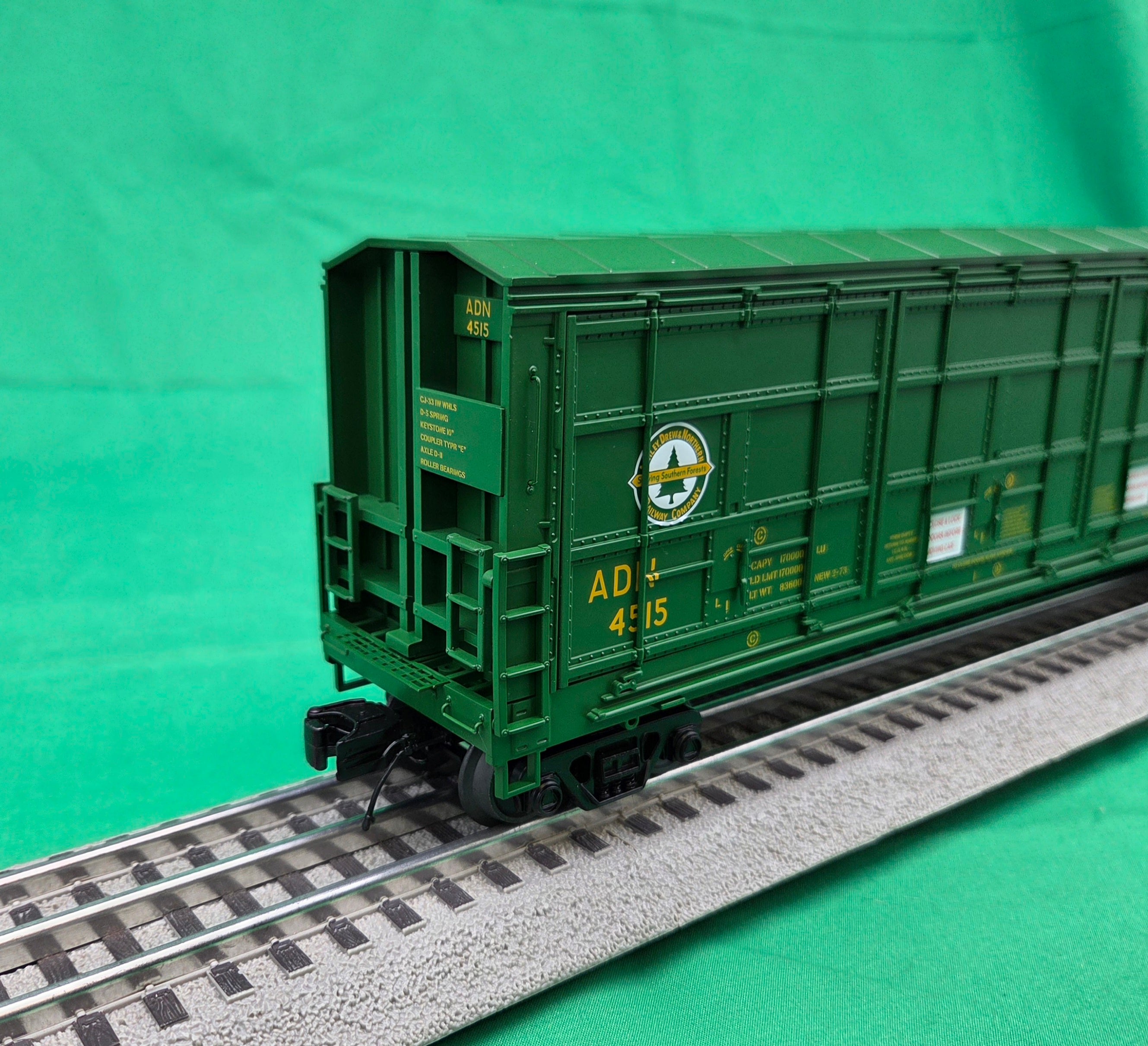 Atlas O 3001793 - Premier - 55' All Door Box Car "Ashley, Drew & Northern"