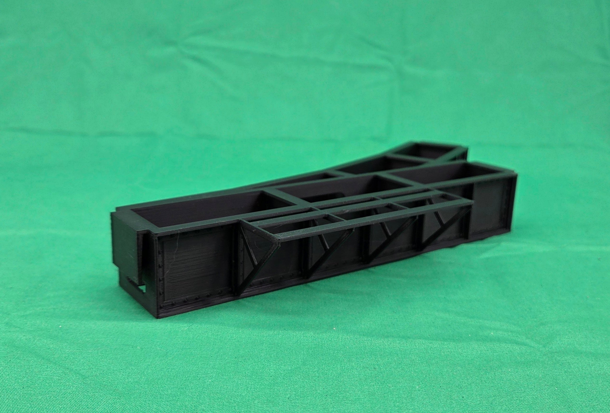 Sedgwick O Scale Models ETS-O45-L - Elevated Track System - Switches on Girders - O45 Left Switch (Atlas)