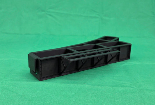 Sedgwick O Scale Models ETS-O45-L - Elevated Track System - Switches on Girders - O45 Left Switch (Atlas)