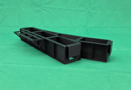 Sedgwick O Scale Models ETS-O45-L - Elevated Track System - Switches on Girders - O45 Left Switch (Atlas)