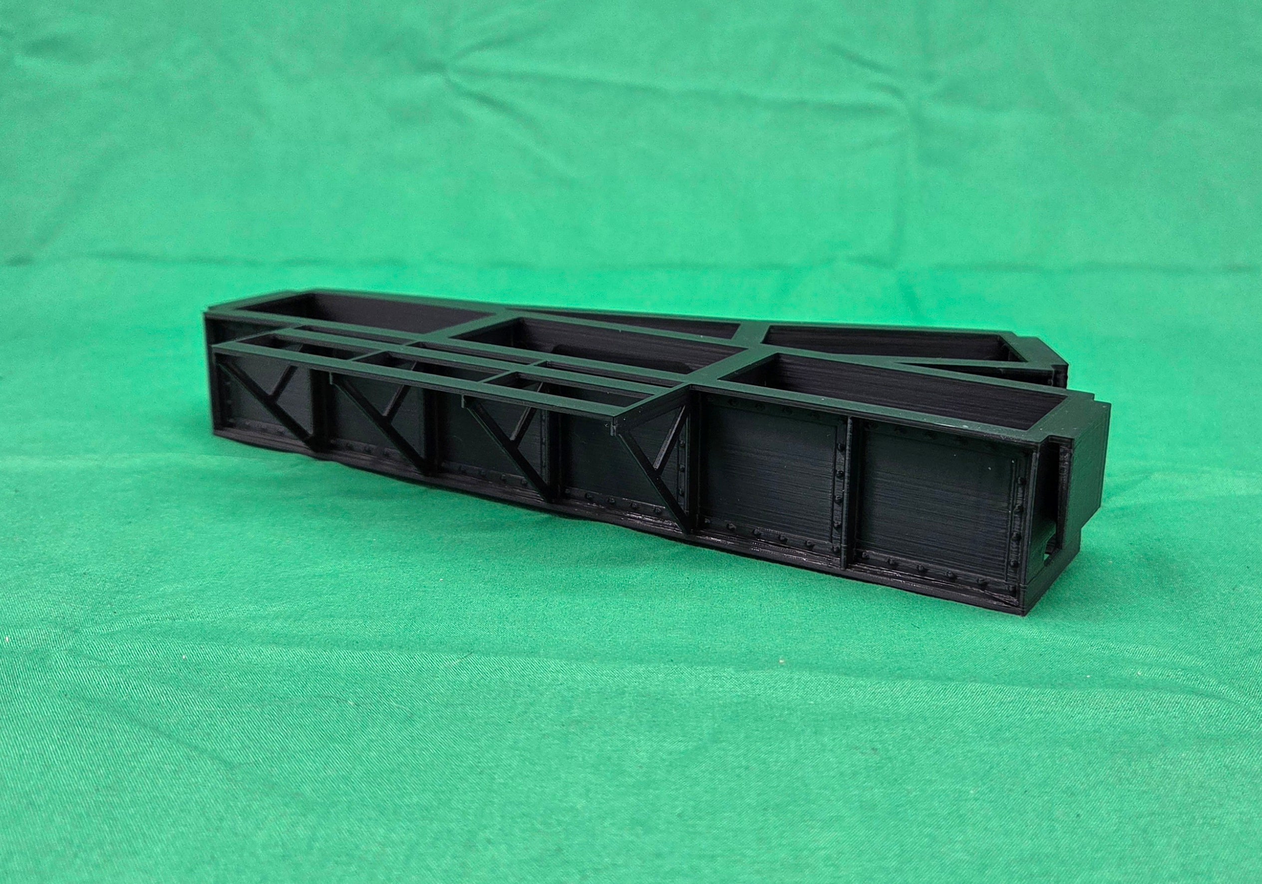 Sedgwick O Scale Models ETS-O36-L - Elevated Track System - Switches on Girders - O36 Left Switch (Atlas)