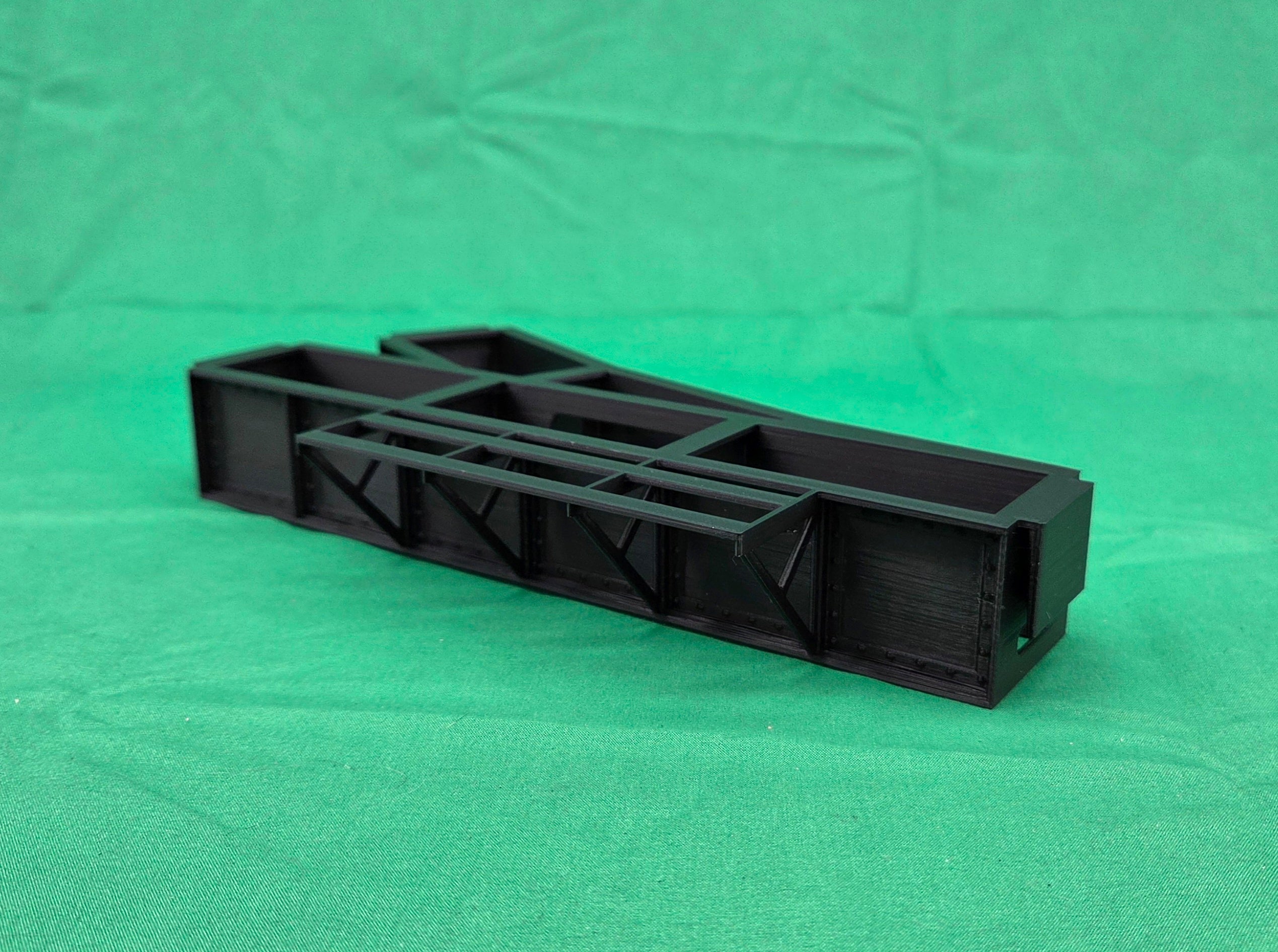 Sedgwick O Scale Models ETS-O36-R - Elevated Track System - Switches on Girders - O36 Right Switch (Atlas)