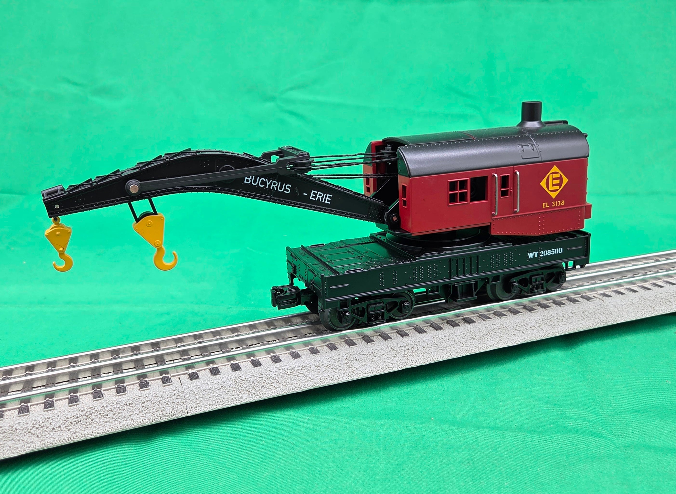 MTH 30-79711 - Crane Car "Erie Lackawanna" #3138 - MrMuffin'sTrains