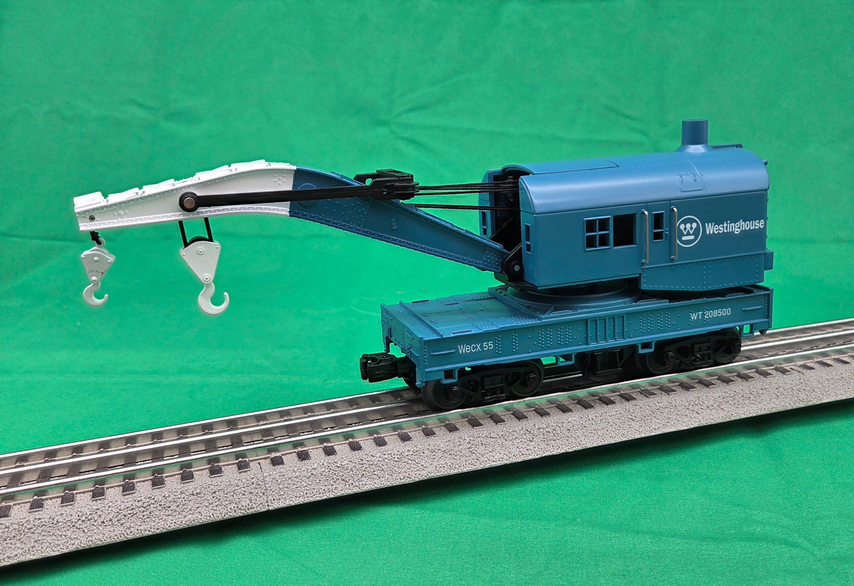 MTH 30-79713 - Crane Car "Westinghouse" #55 - MrMuffin'sTrains