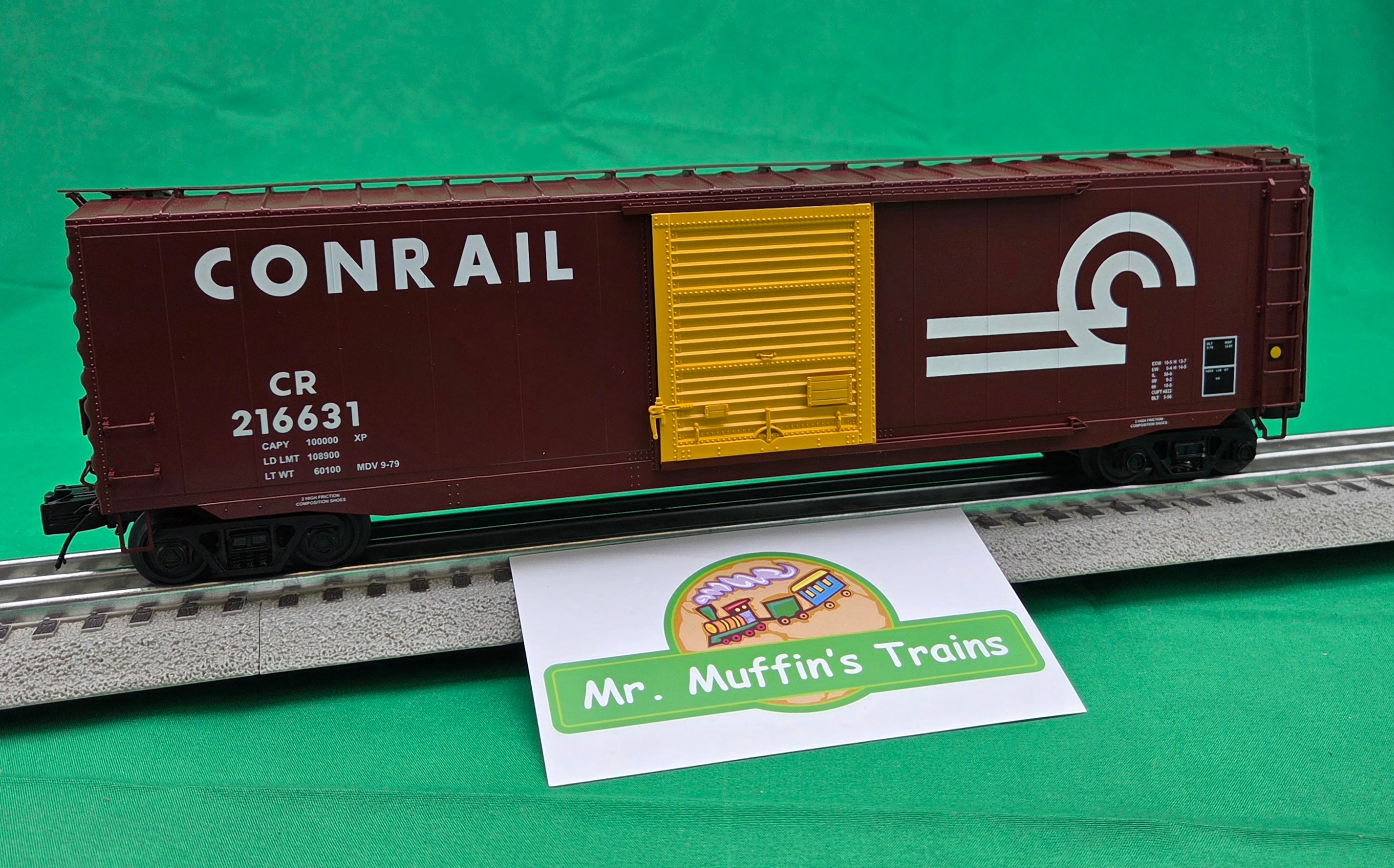MTH 20-99433 - Premier - 50’ Ps-1 Box Car "Conrail" w/ Youngstown Standard Door