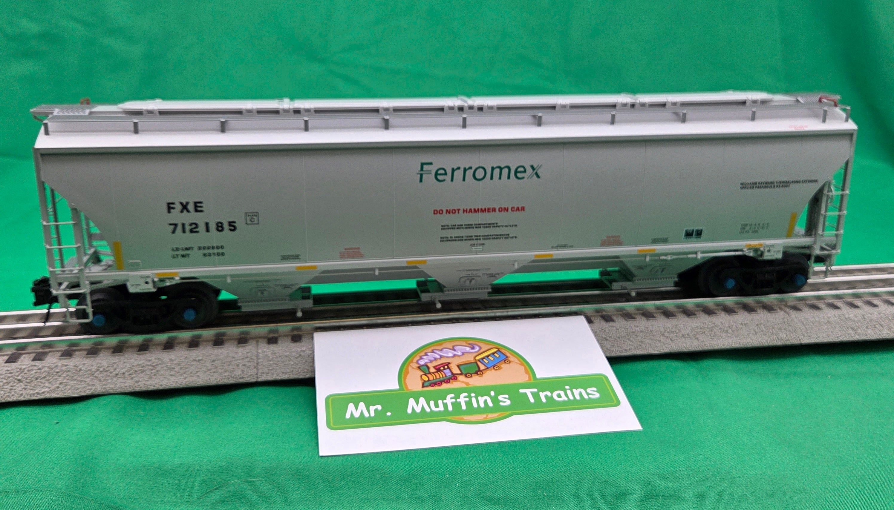 Atlas O 3002950S - Master - Trinity 5161 Covered Hopper Car "Ferromex" - Custom Run for MrMuffin'sTrains