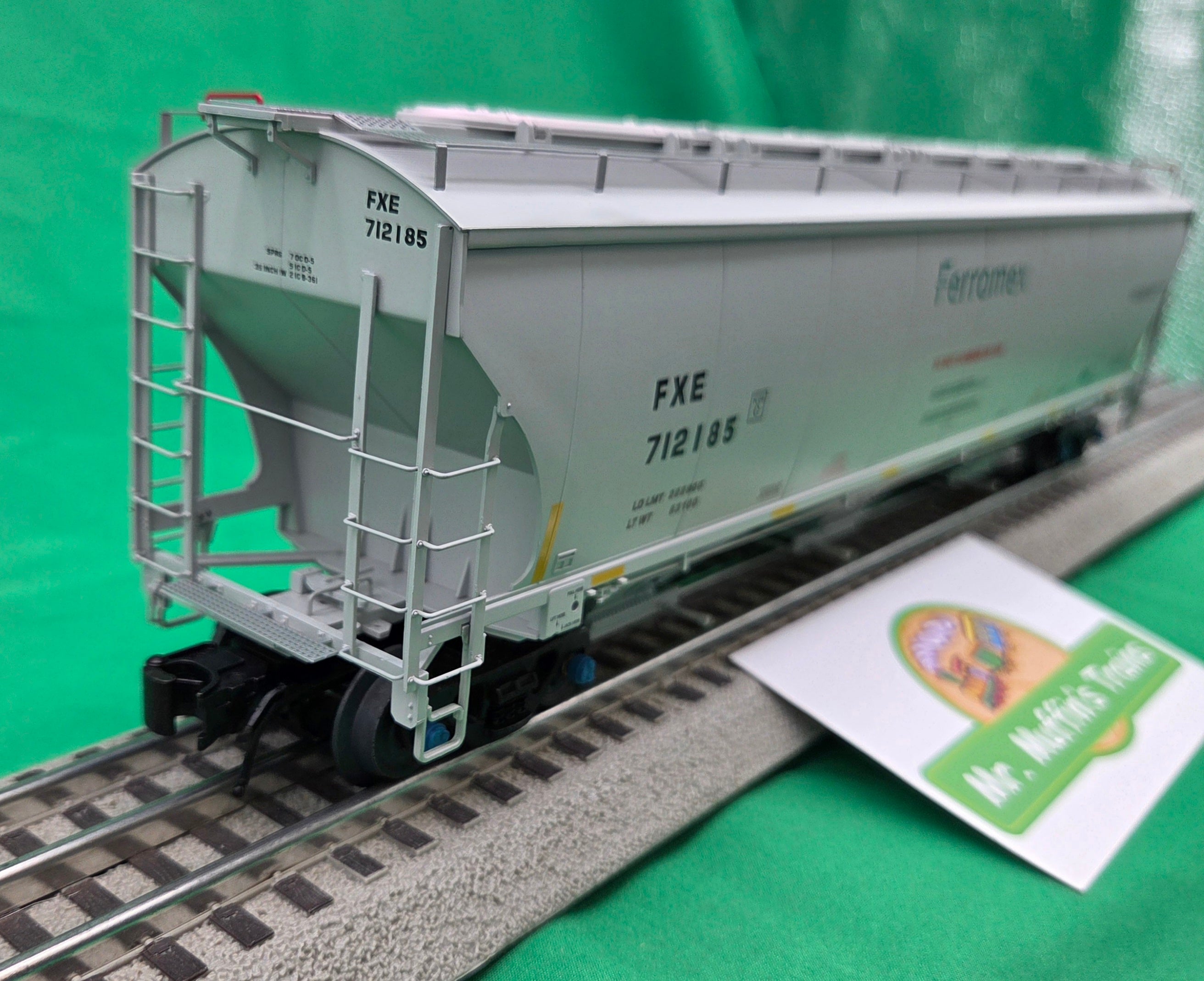 Atlas O 3002950S - Master - Trinity 5161 Covered Hopper Car "Ferromex" - Custom Run for MrMuffin'sTrains