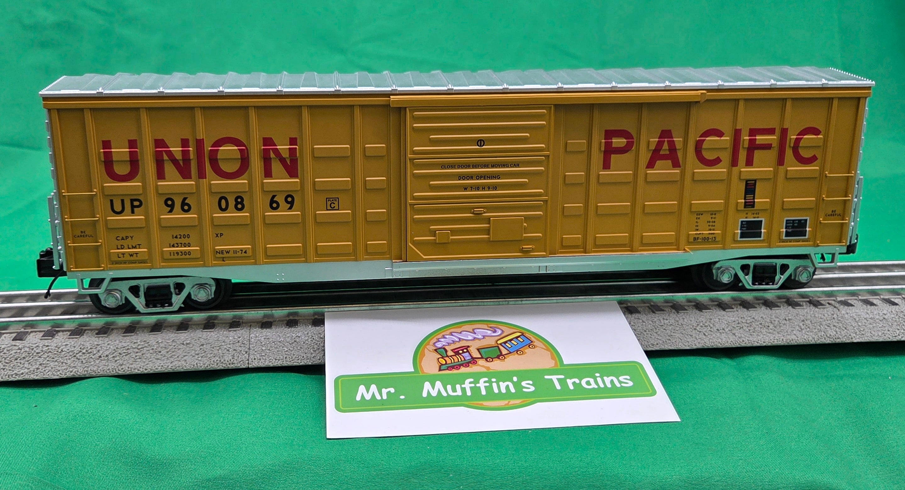 MTH 20-99481 - Premier - 50’ Waffle Box Car "Union Pacific"