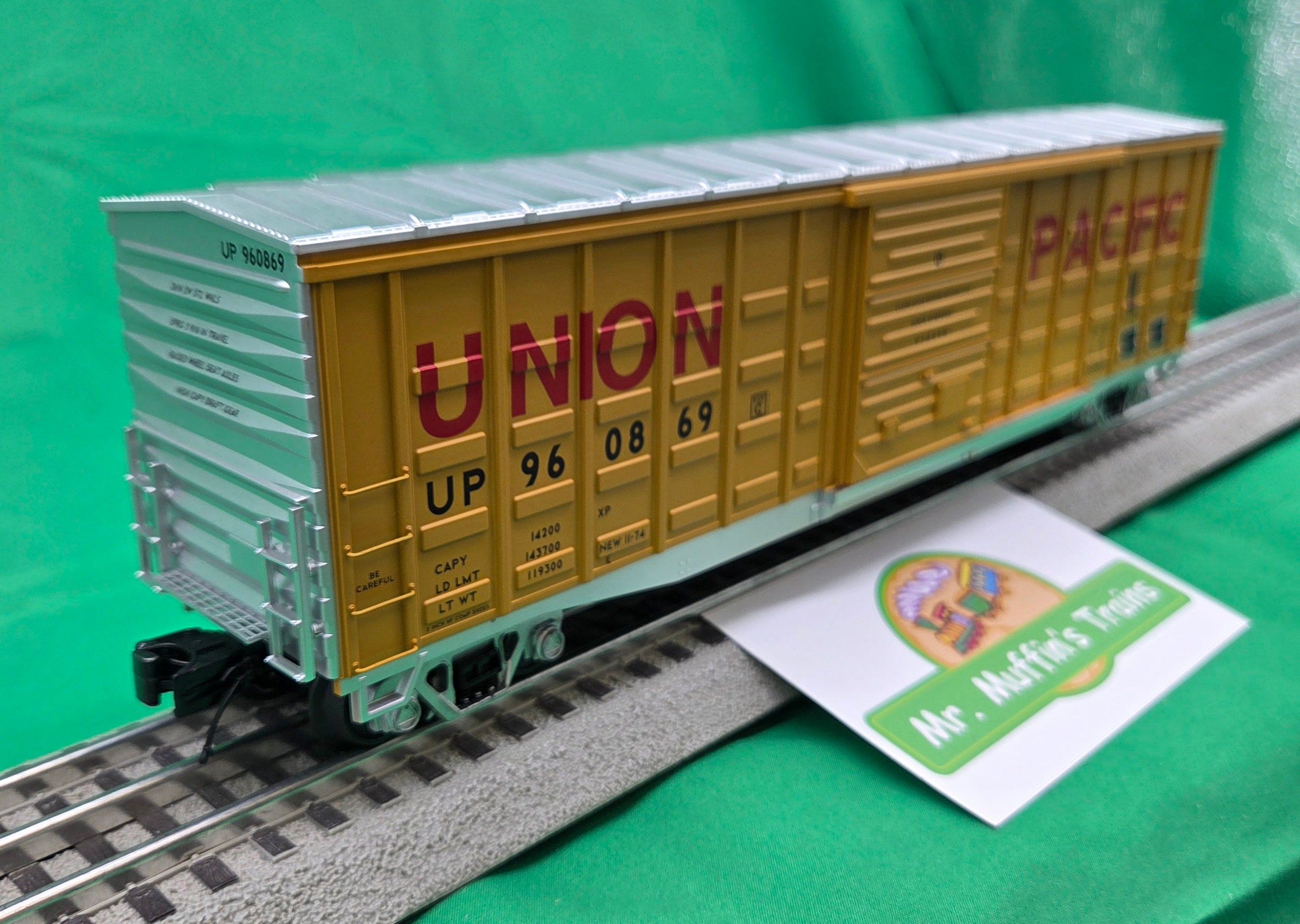 MTH 20-99481 - Premier - 50’ Waffle Box Car "Union Pacific"