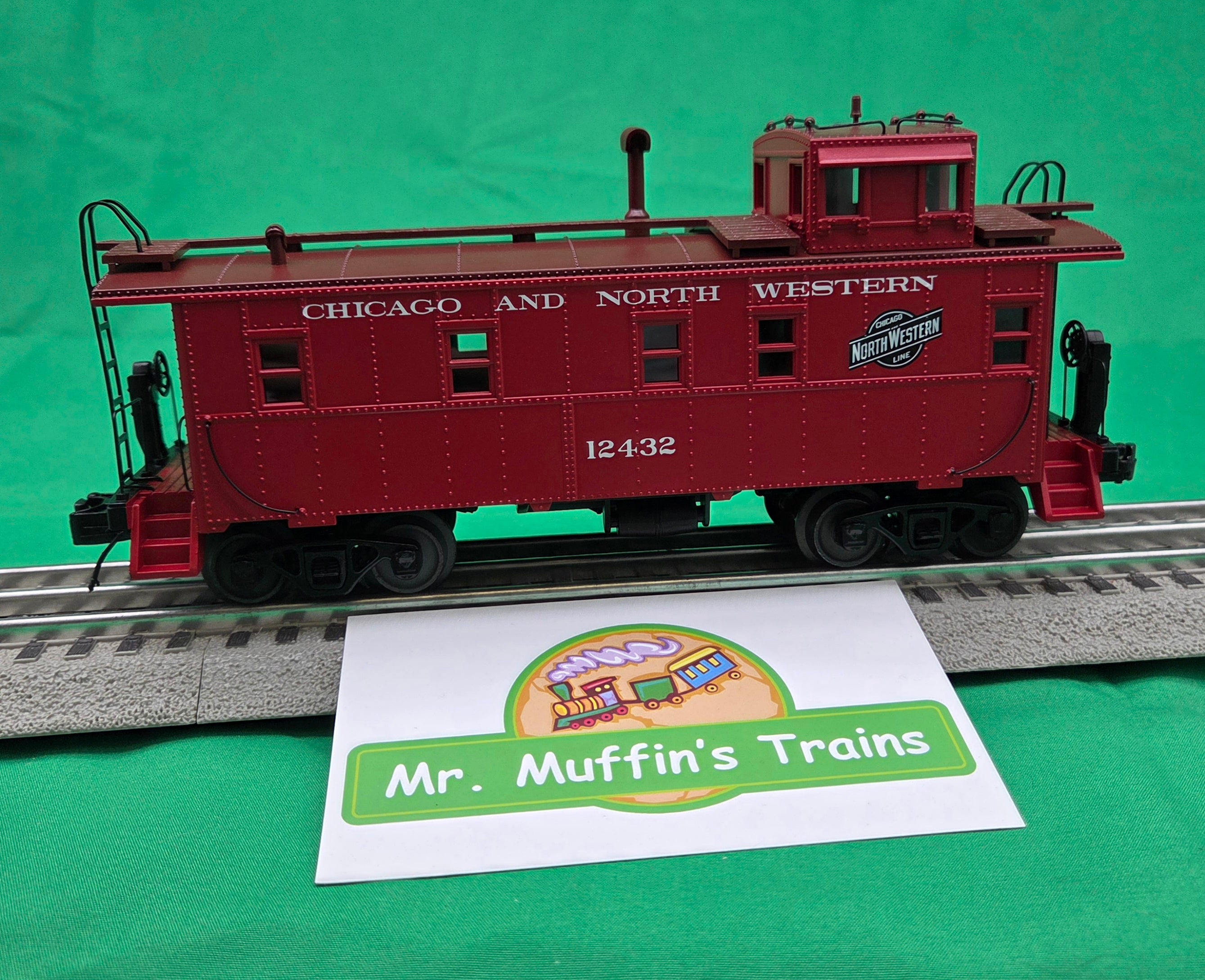 MTH 20-91871 - Premier - Steel Caboose "Chicago & North Western"