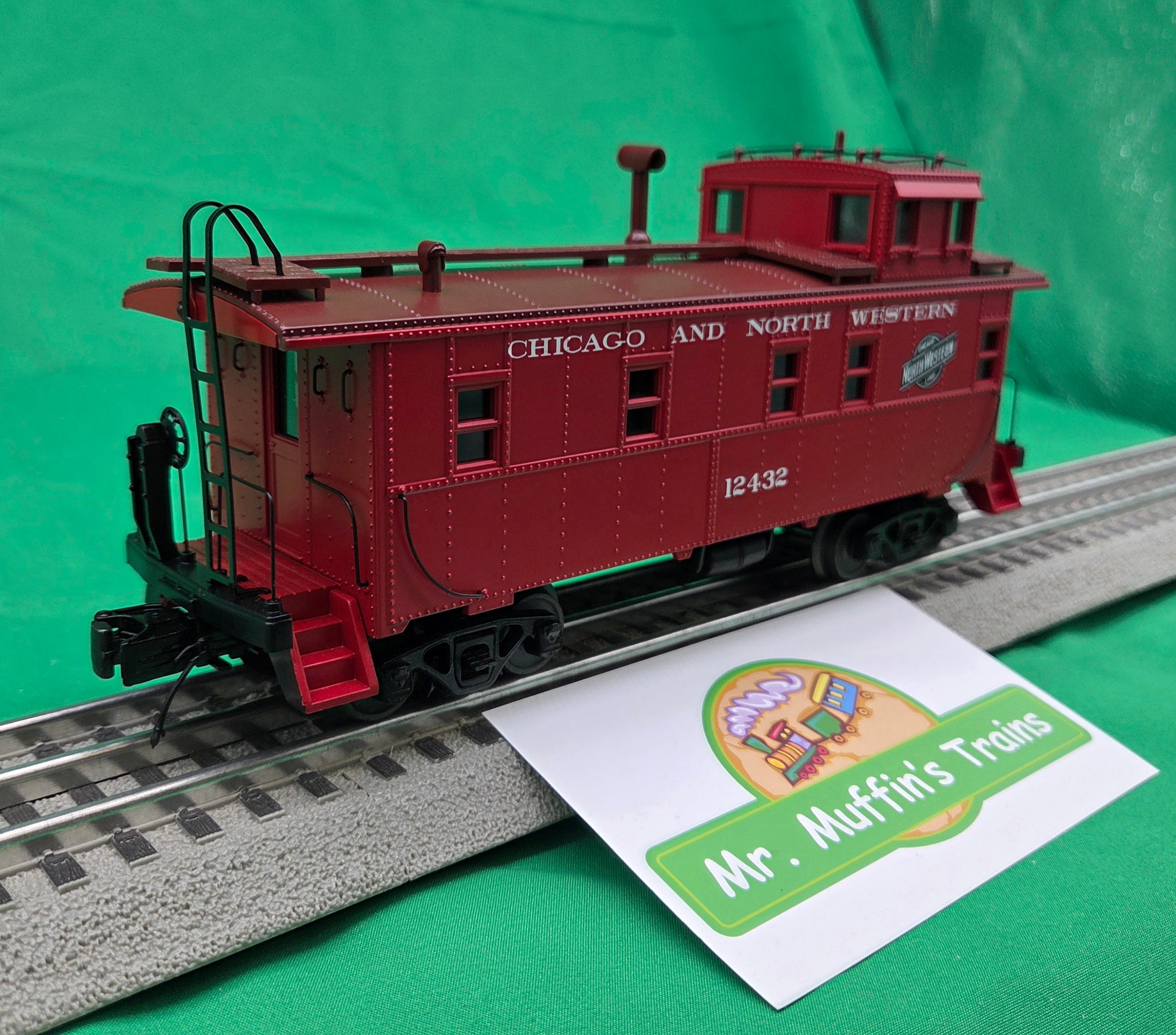 MTH 20-91871 - Premier - Steel Caboose "Chicago & North Western"