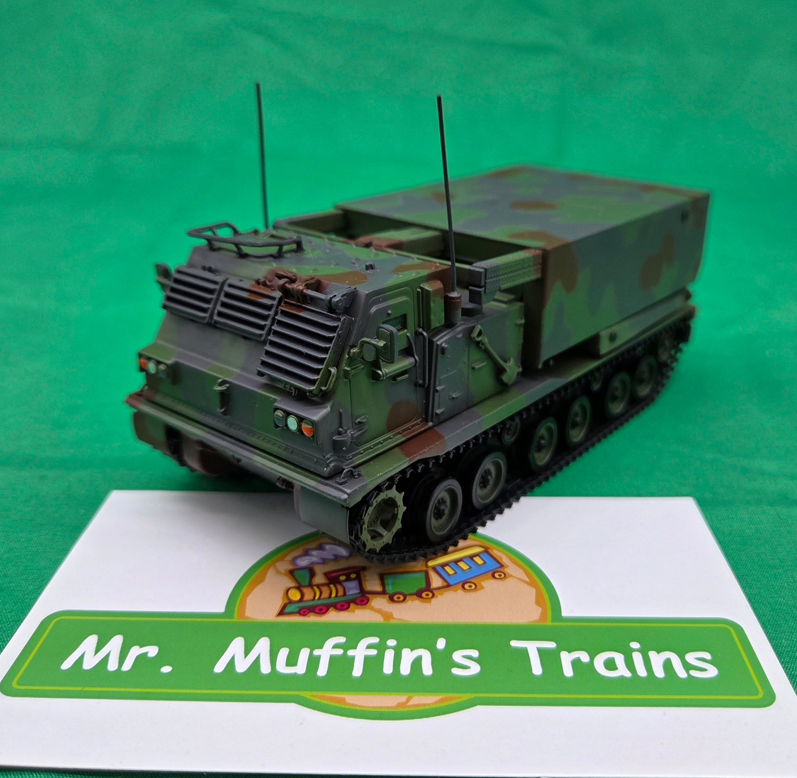 MTH - Multiple Launch Rocket System (MLRS) Forest Camo - 1/48 Scale