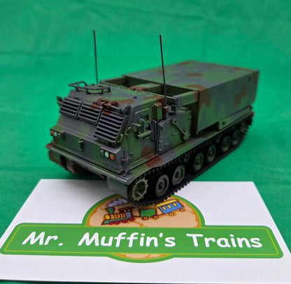 MTH - Multiple Launch Rocket System (MLRS) Forest Camo - 1/48 Scale
