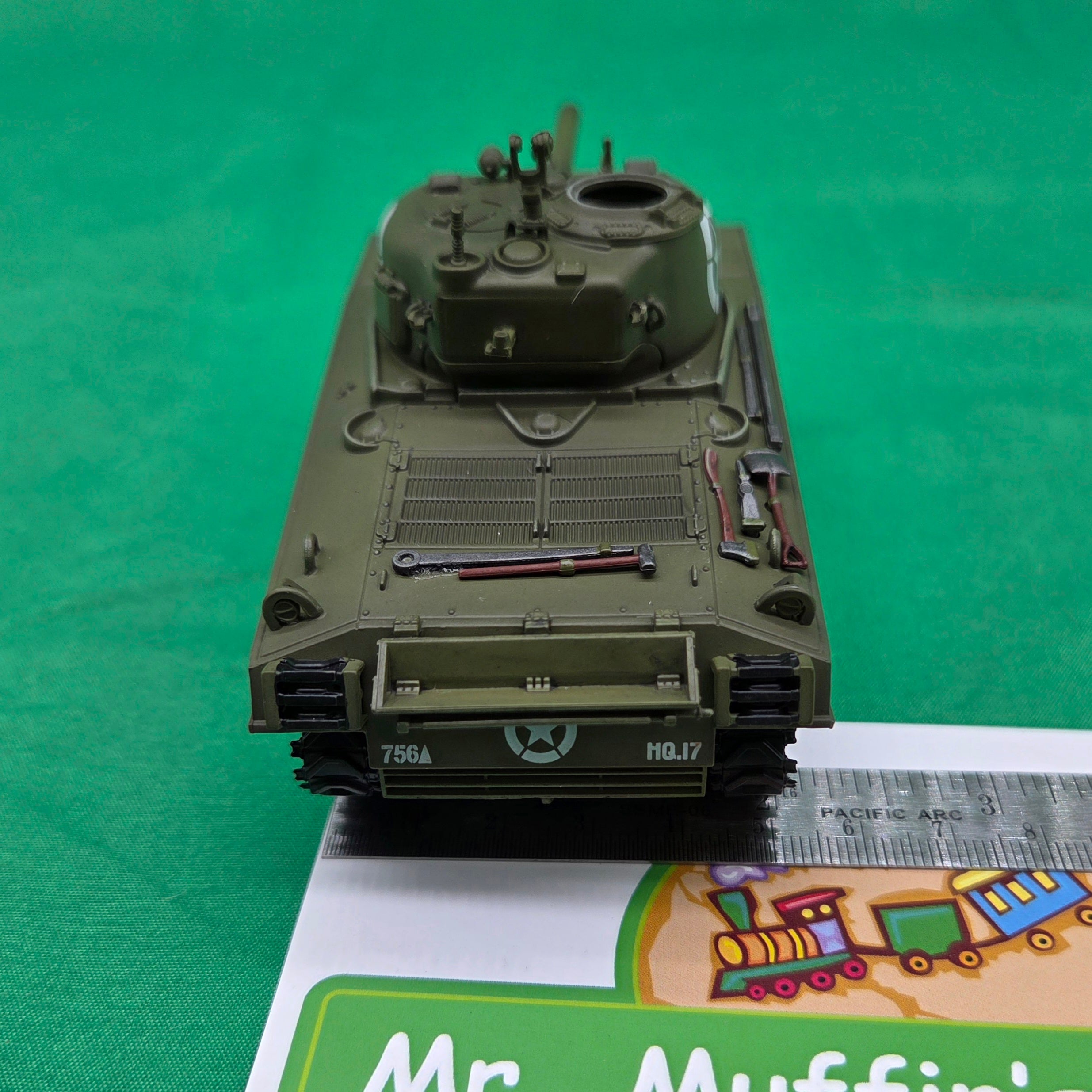 MTH - M4 Sherman Tank (Green) Early WWII - 1/48 Scale