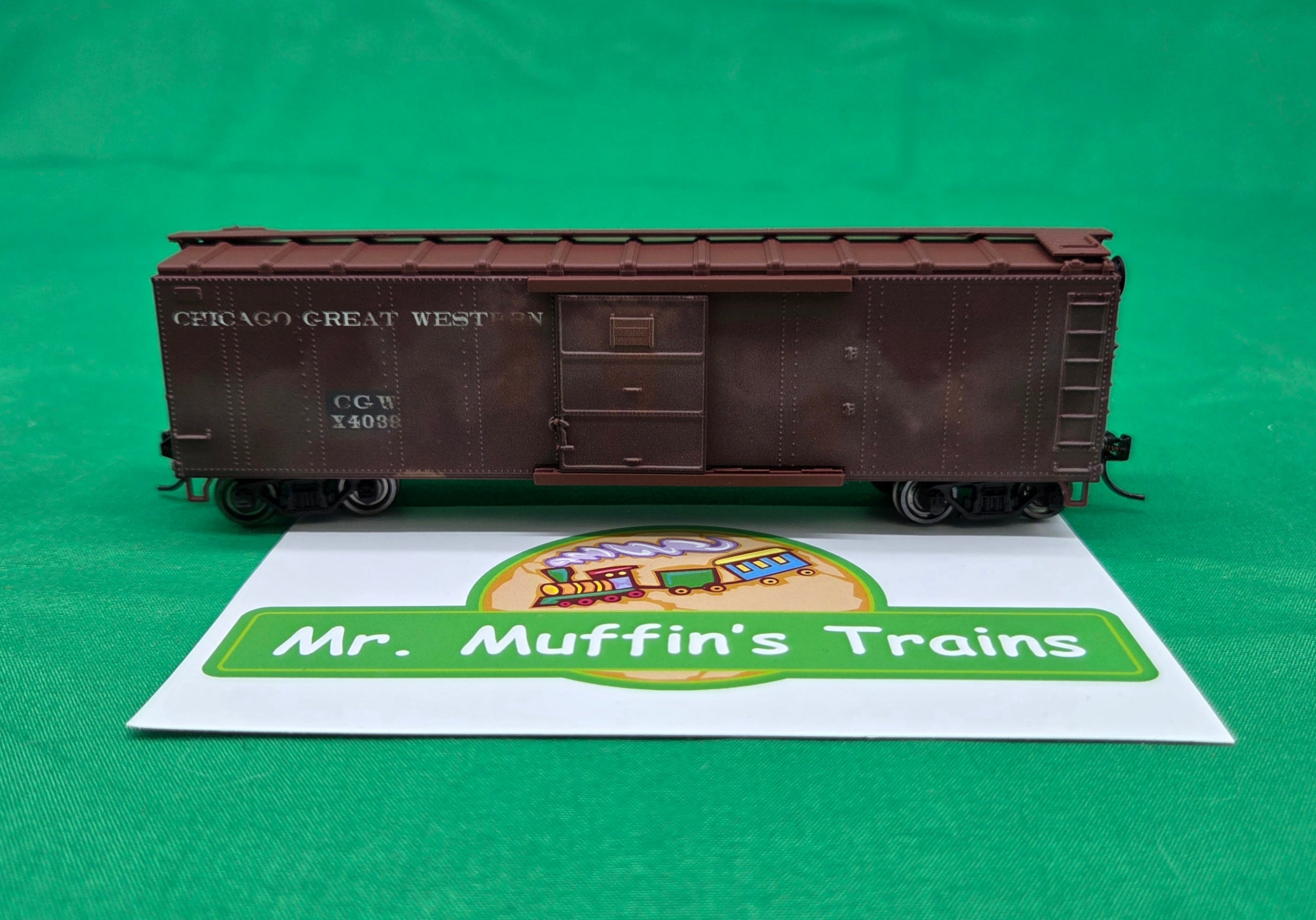 Lionel HO 2554620 - Boxcar "Chicago Great Western" #X4039 (Weathered)