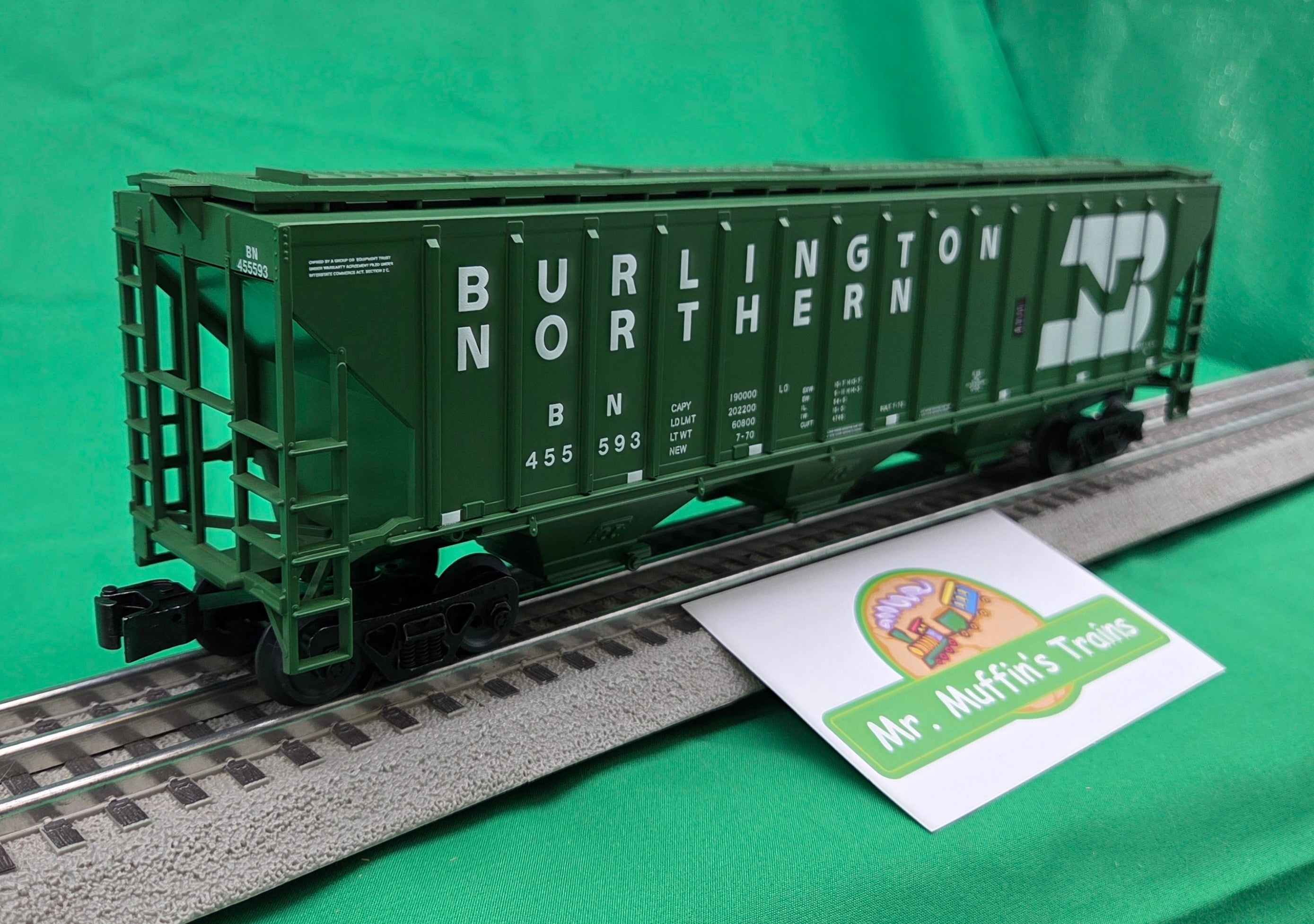 Lionel 2642231 - 4740 PS-2CD Hopper Car "Burlington Northern" #455593