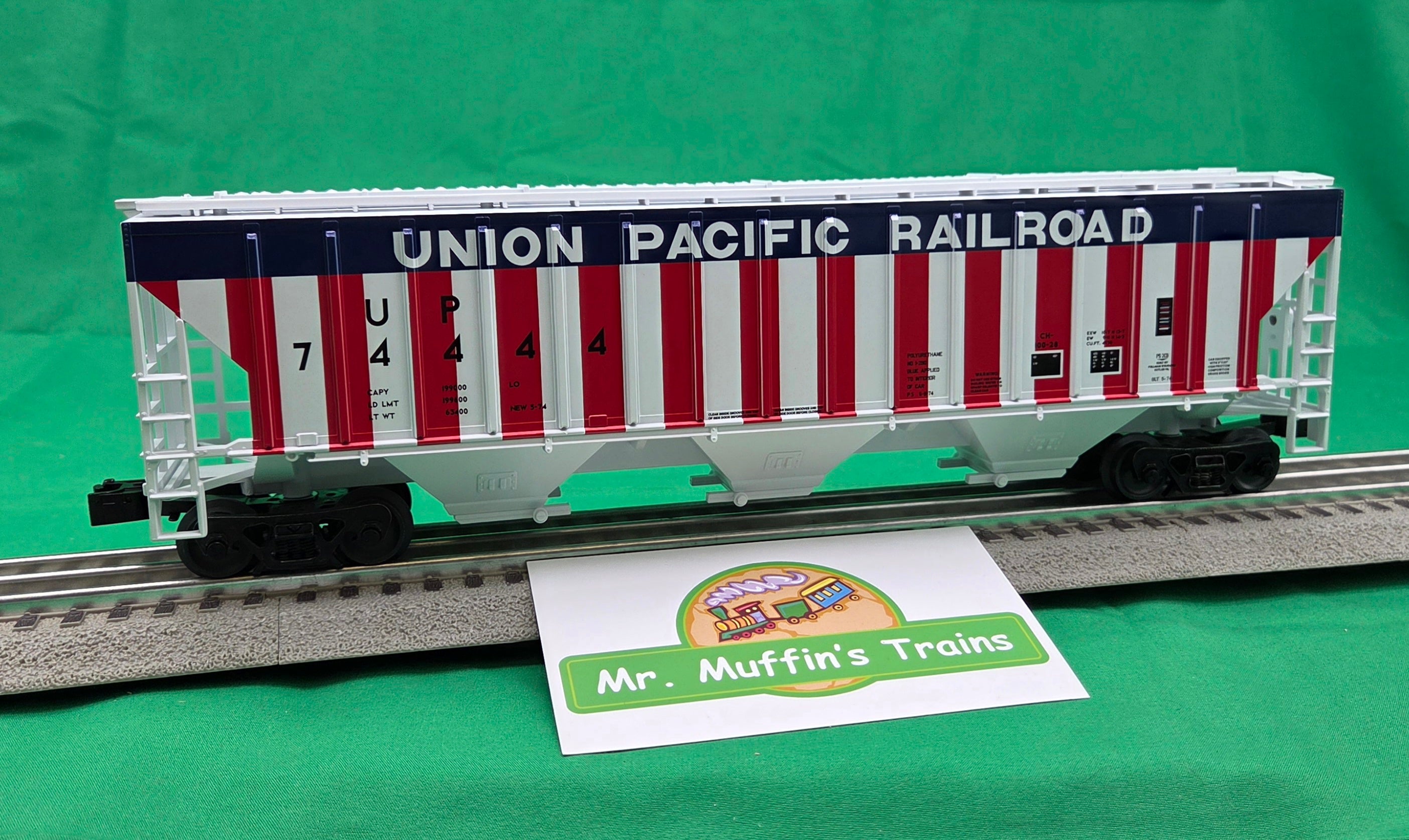 Lionel 2642290 - PS-2CD Hopper Car "Union Pacific" #74444