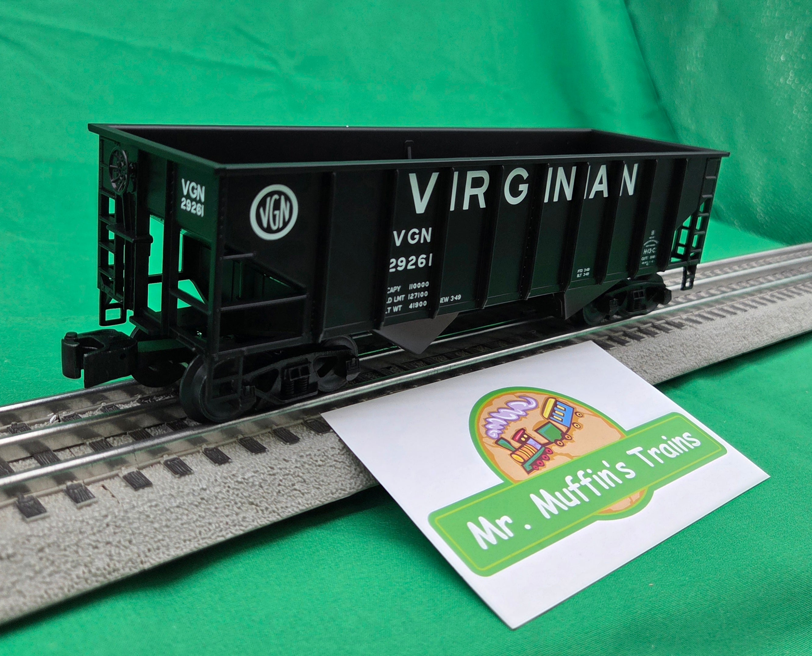 Lionel 2642474 - 2-Bay Hopper Car "Virginian" #29261