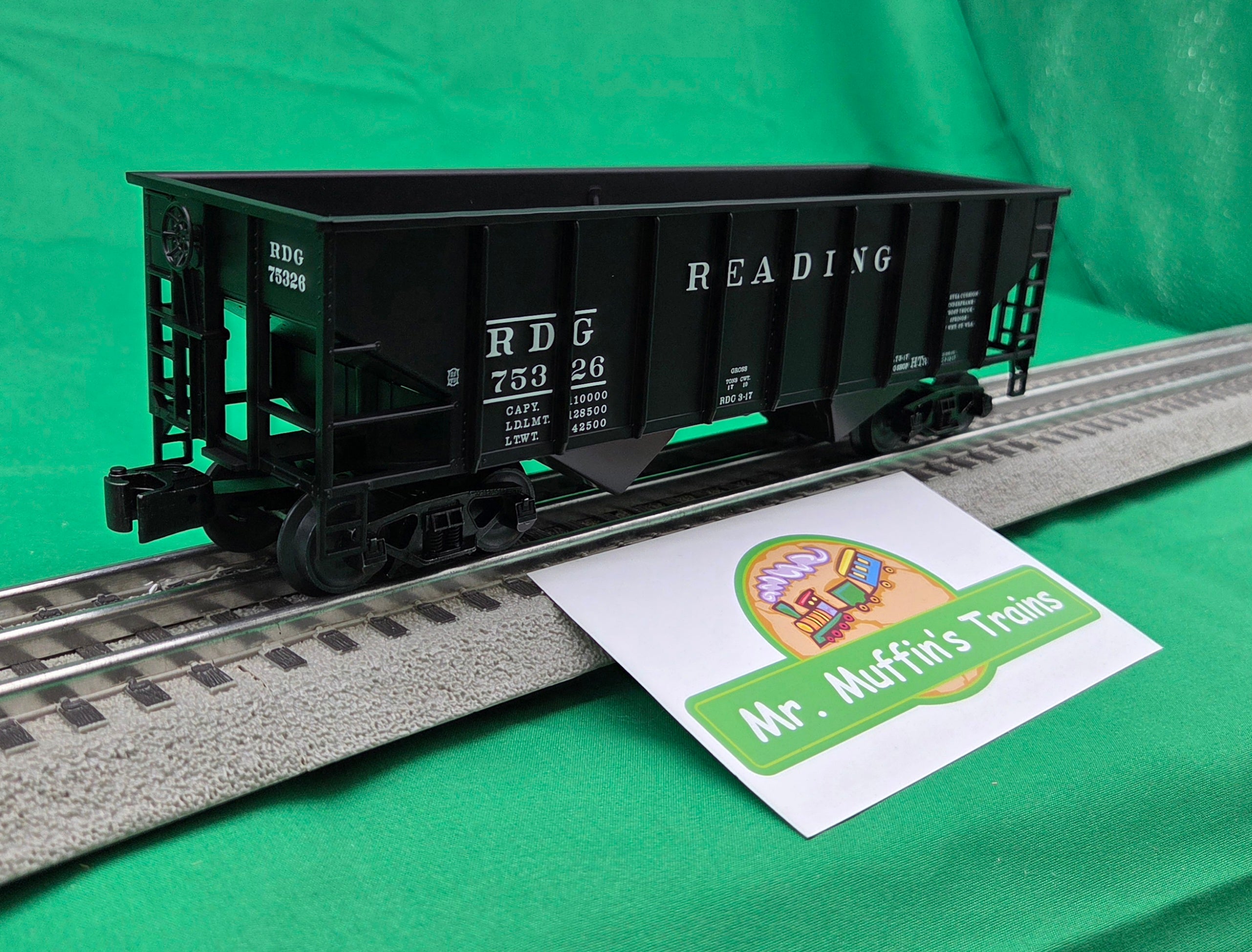 Lionel 2642464 - 2-Bay Hopper Car "Reading" #75326