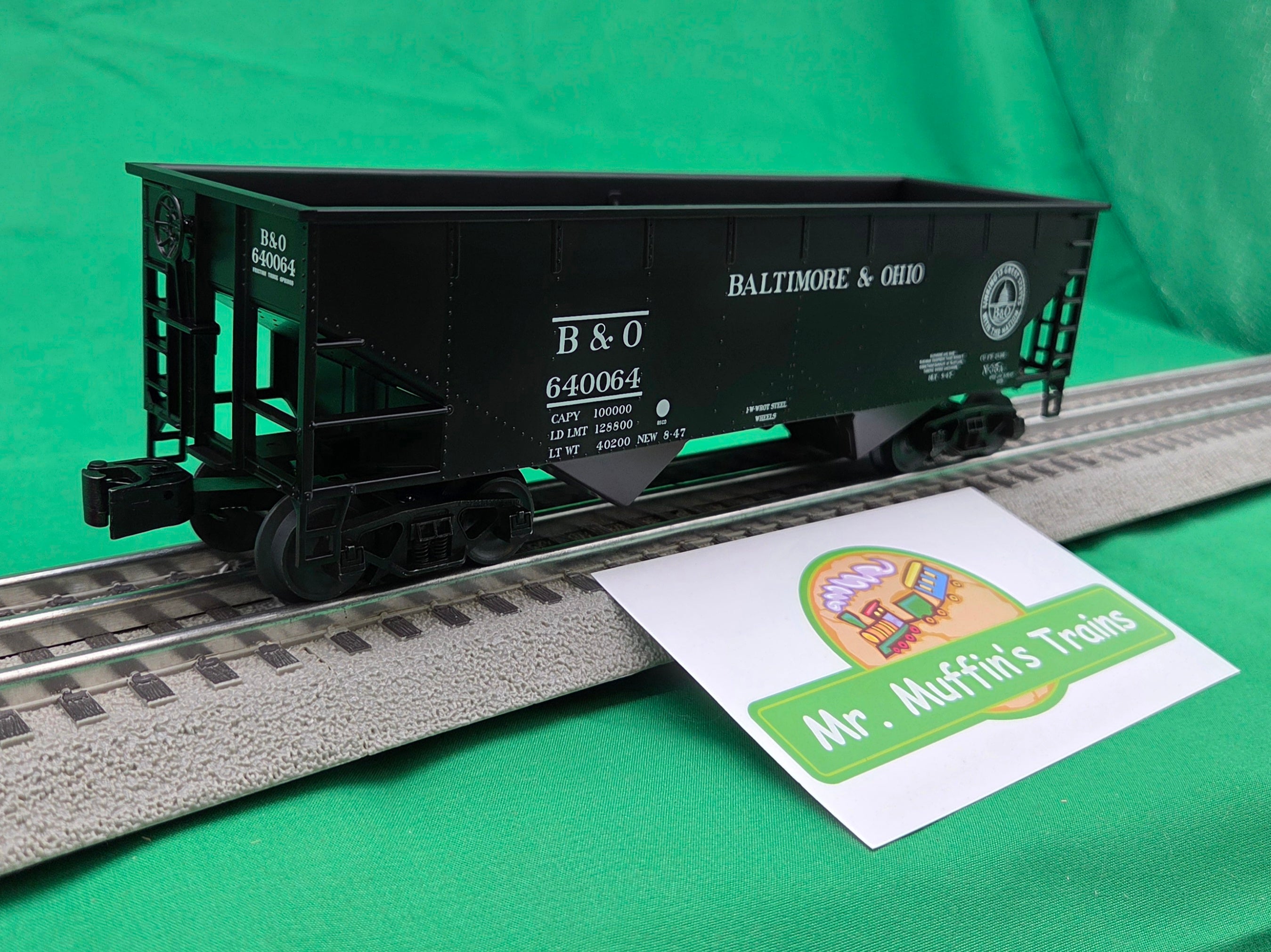 Lionel 2642194 - 2-Bay Hopper Car "Baltimore & Ohio" #640064