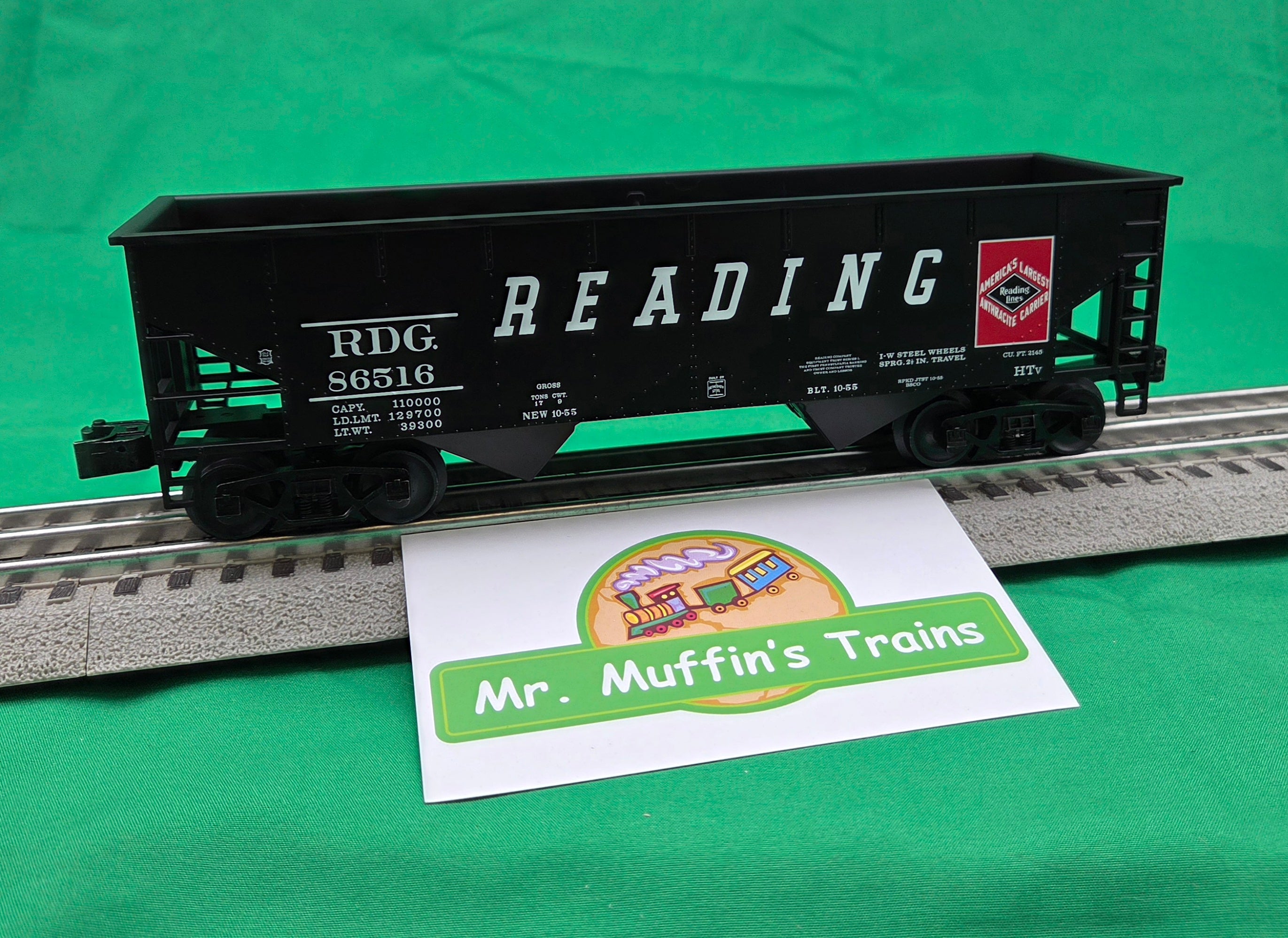 Lionel 2642204 - 2-Bay AAR Hopper Car "Reading" #86516