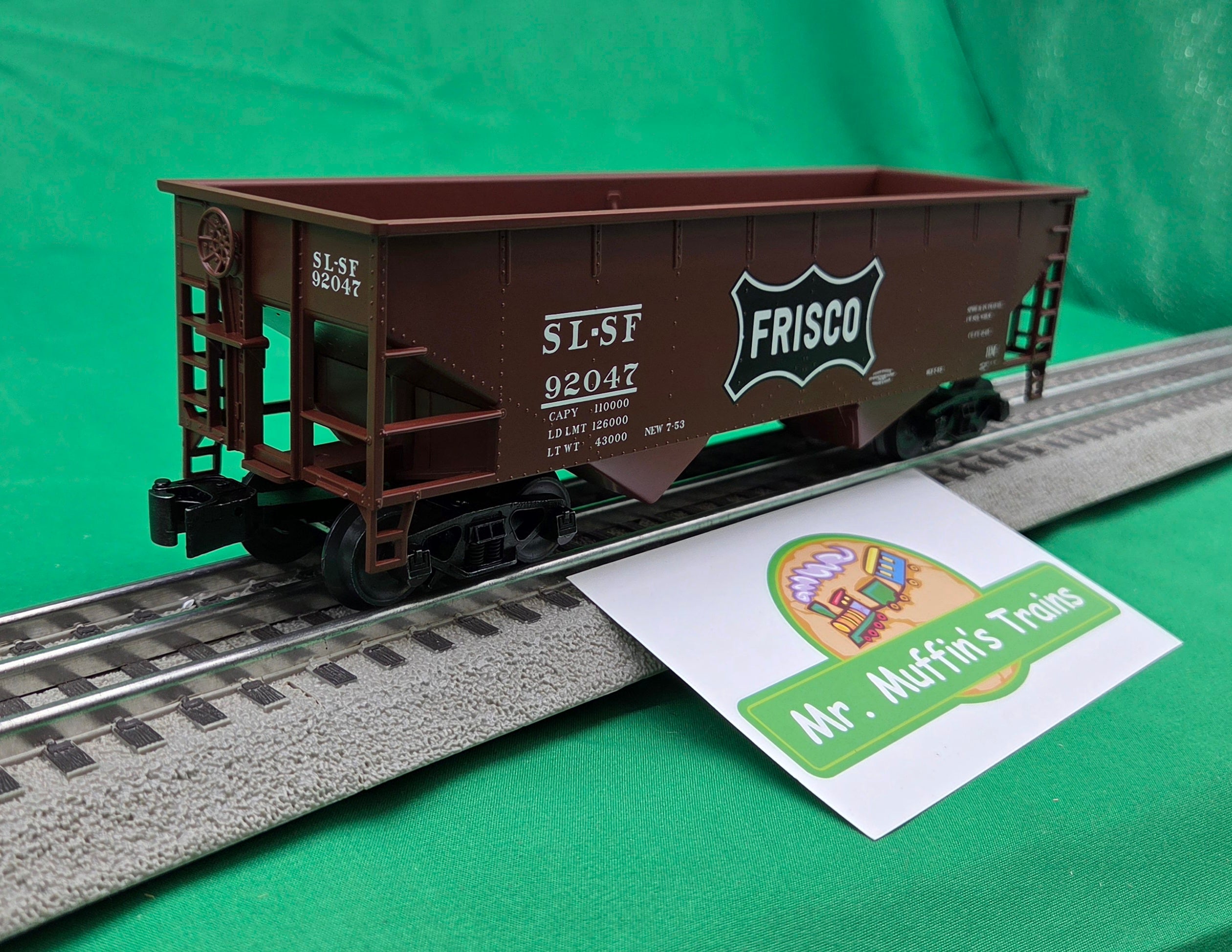 Lionel 2642229 - 2-Bay AAR Hopper Car "Frisco" #92047