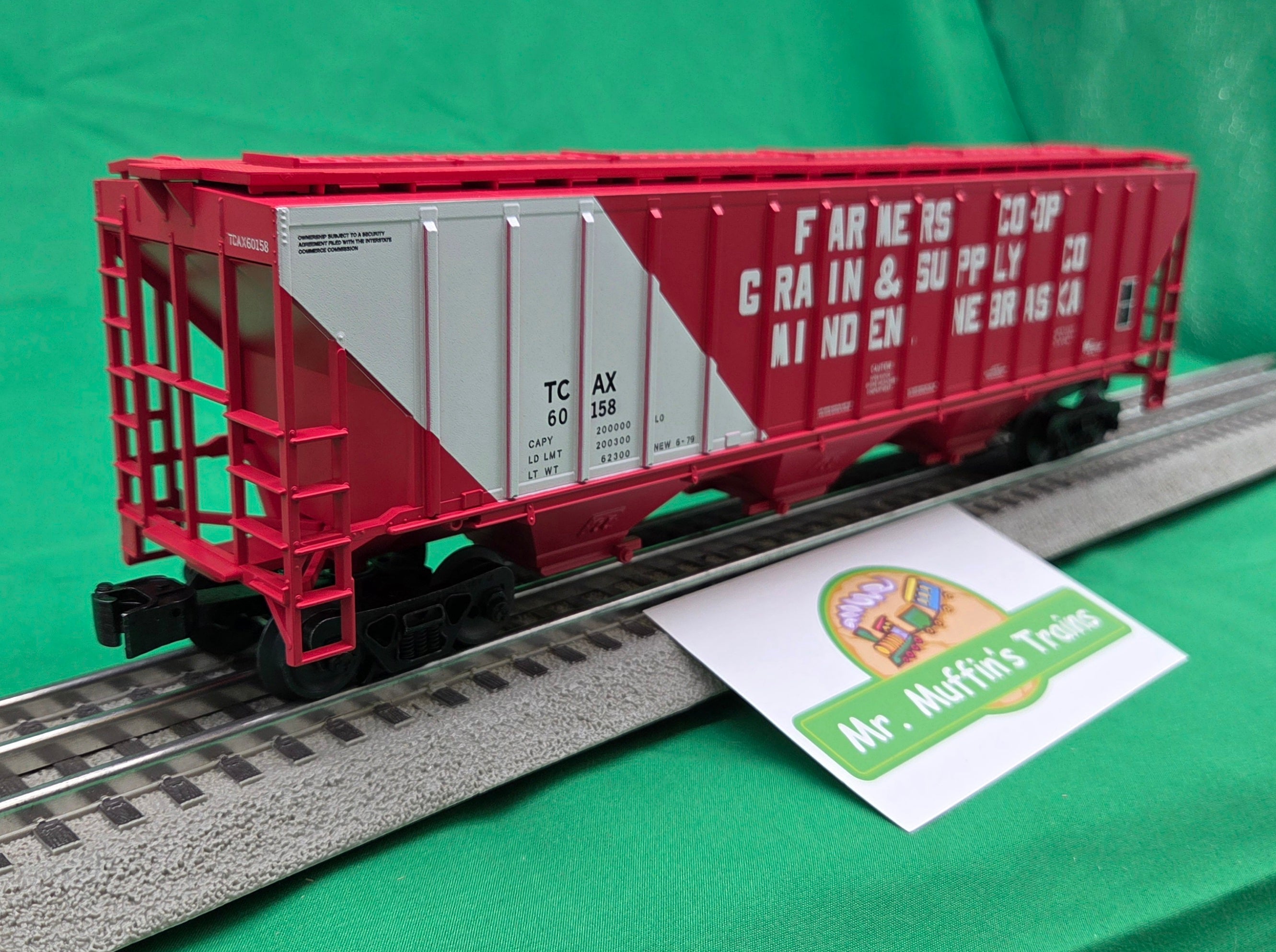 Lionel 2642282 - 4740 PS-2CD Hopper Car "TCAX Farmers" #60158