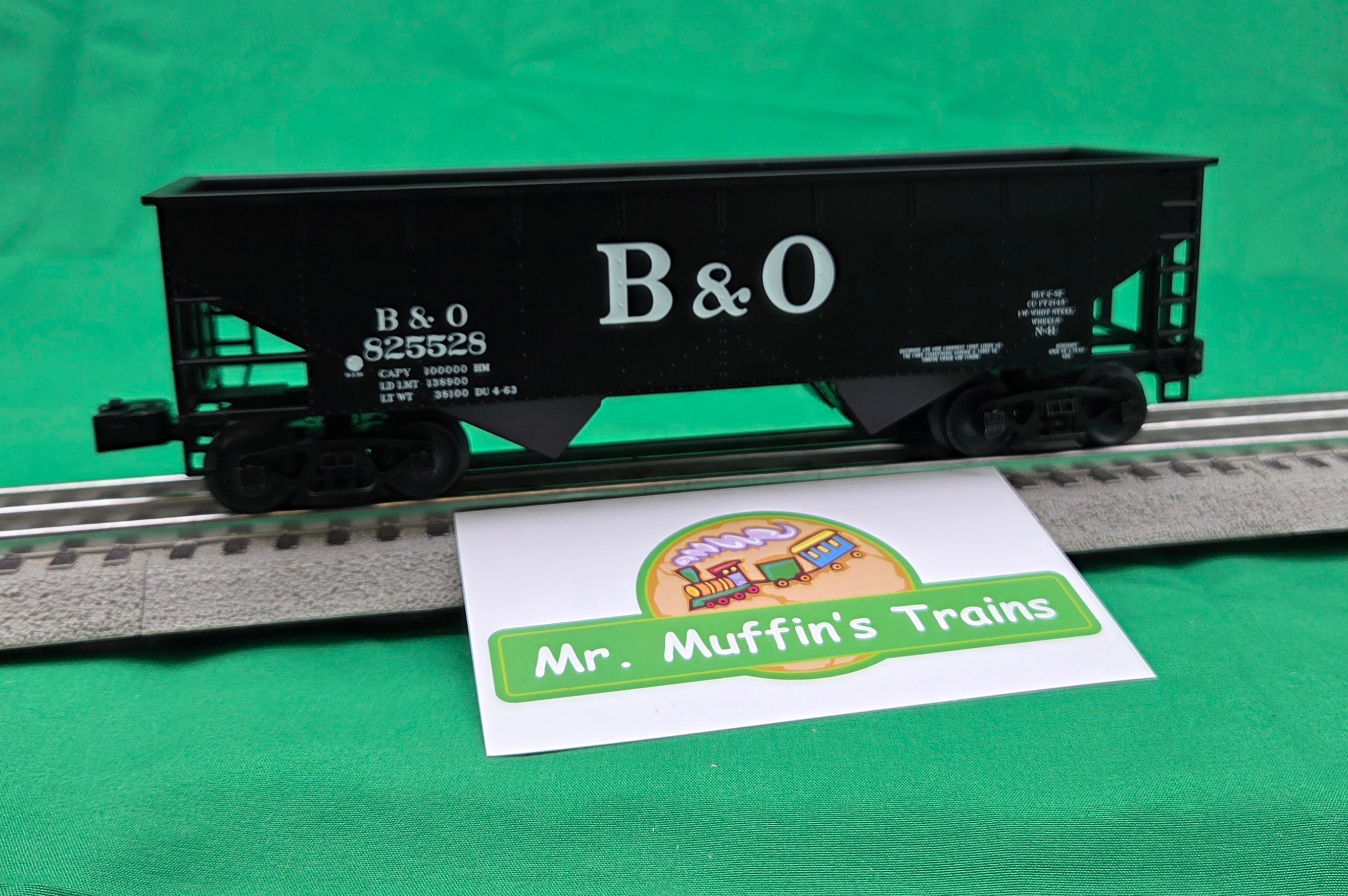 Lionel 2642199 - 2-Bay Hopper Car "Baltimore & Ohio" #825528