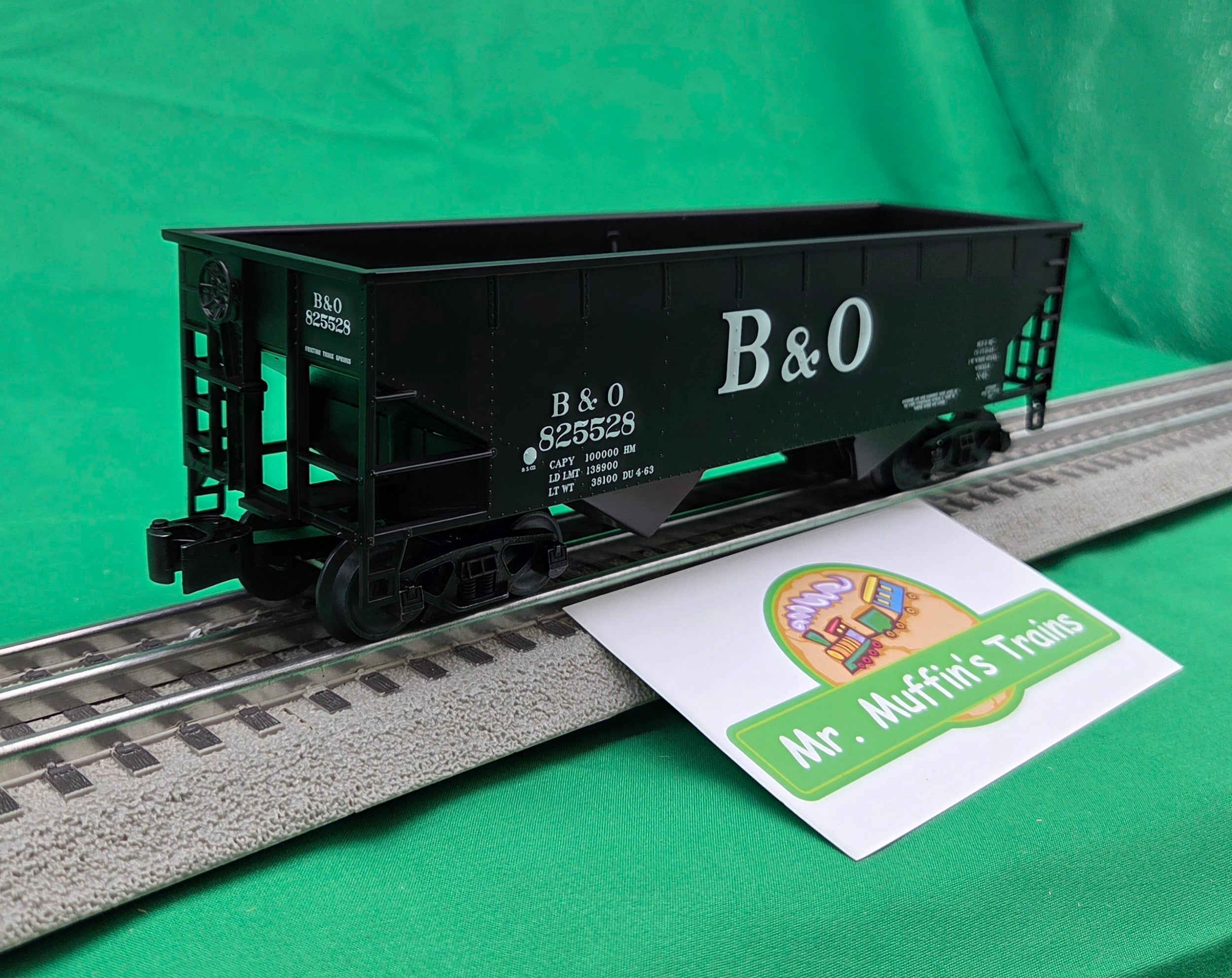 Lionel 2642199 - 2-Bay Hopper Car "Baltimore & Ohio" #825528