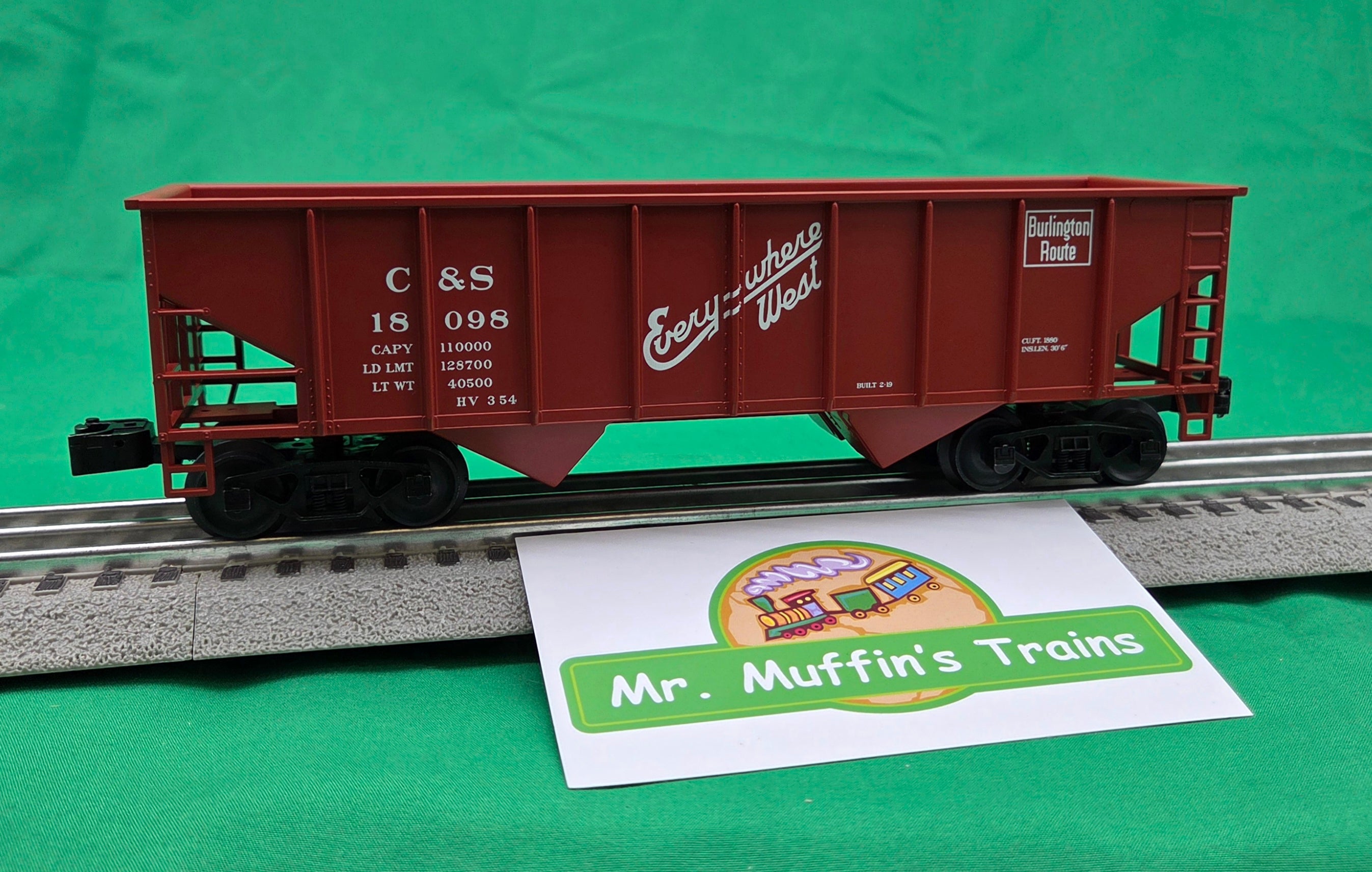 Lionel 2642449 - 2-Bay Hopper Car "Colorado & Southern" #18098