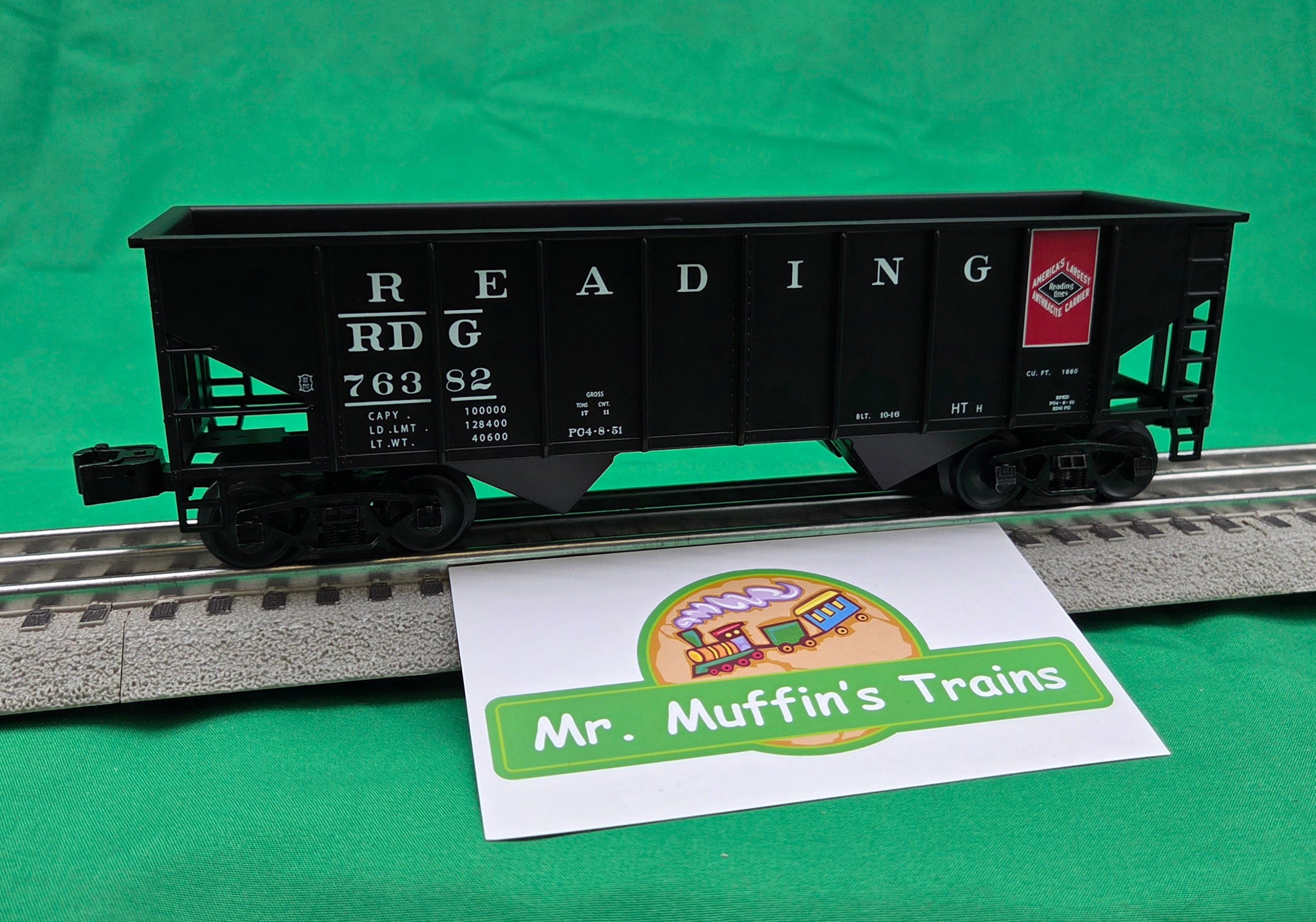 Lionel 2642469 - 2-Bay Hopper Car "Reading" #76382