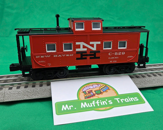MTH 30-77419 - RailKing - Steel Caboose "New Haven" #C-529