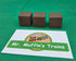 Trackside 3D #L3 - 3D Printed Flat Load - Wood Box (3-Pack)