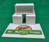 Trackside 3D #L5W - 3D Printed Flat Load - 20' Intermodal Container - White (3-Pack)