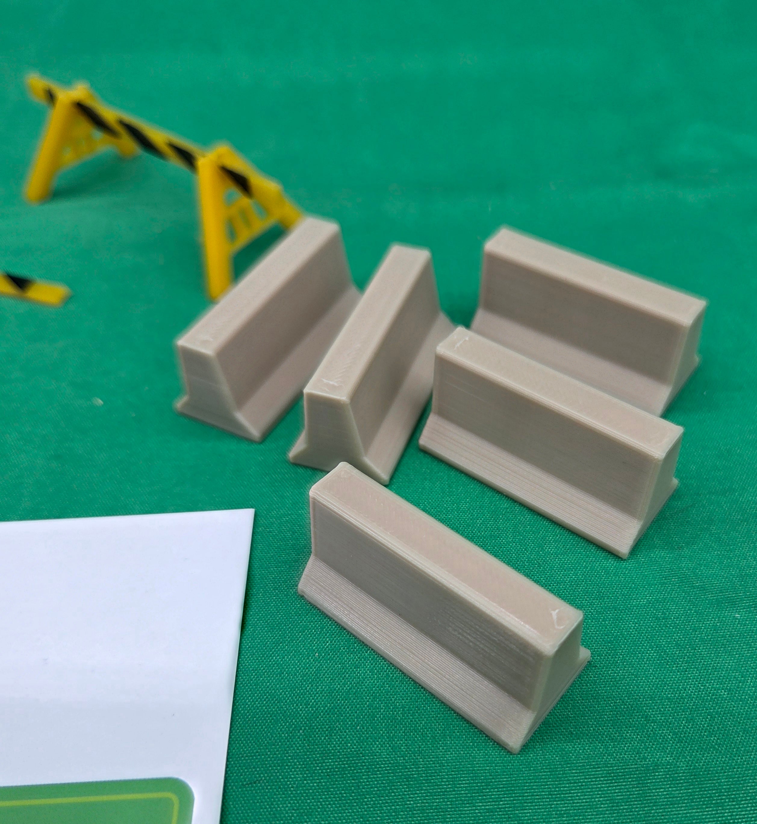 Trackside 3D #CS - 3D Printed - Construction Set (17 Piece)