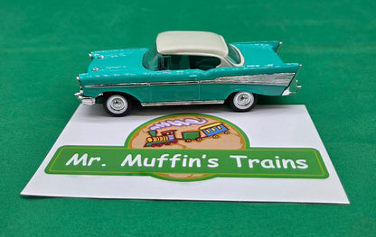 MTH - 1957 Chevy Bel Air (Turquoise) - 1/43 Scale