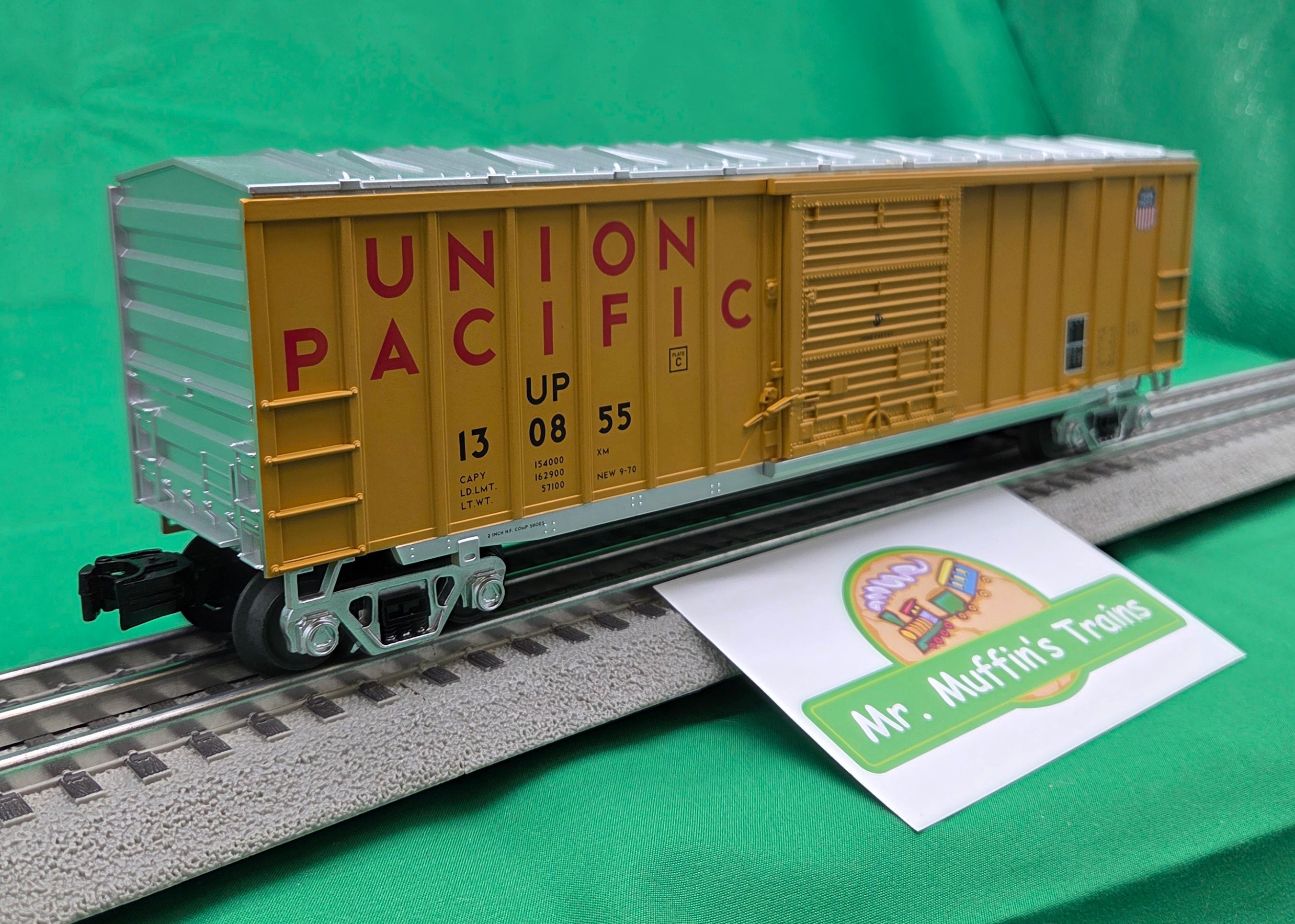 MTH 30-71293 - RailKing - 50’ Modern Box Car "Union Pacific" #130855